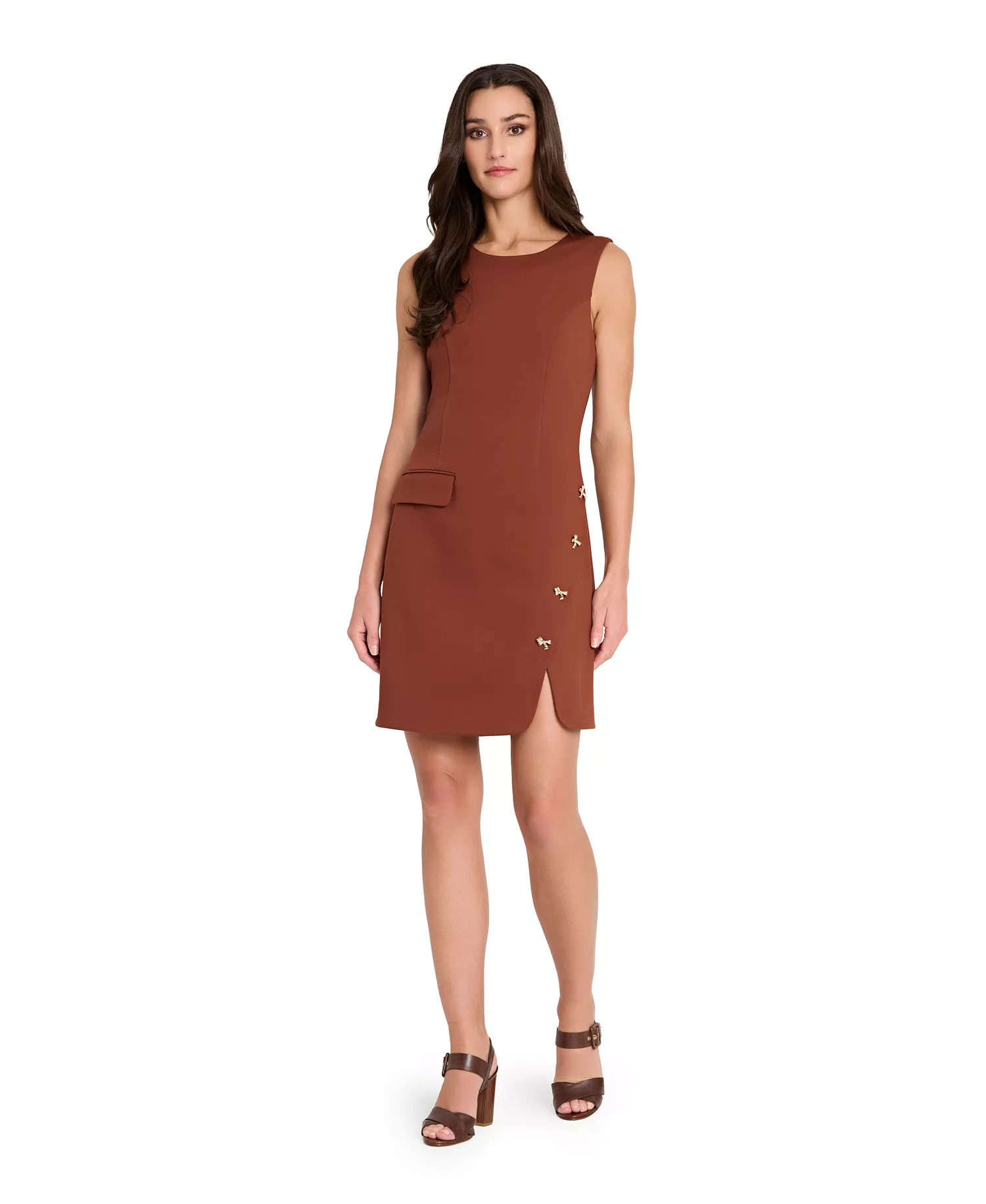 Petite Sleeveless Dress - Sienna - 10P