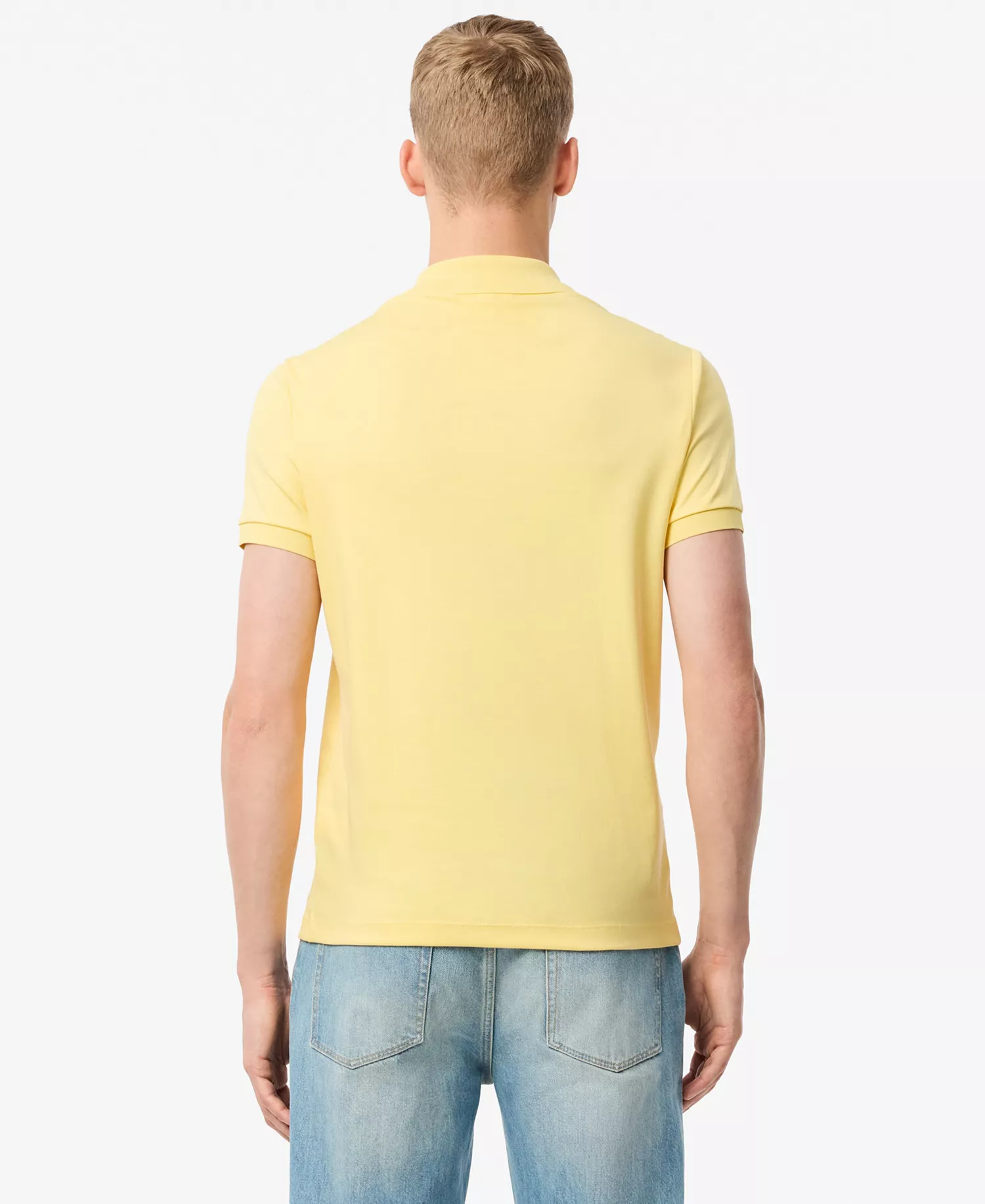 Men's Regular-Fit Soft Touch Short-Sleeve Polo Shirt - 107 - Yellow - 2XL