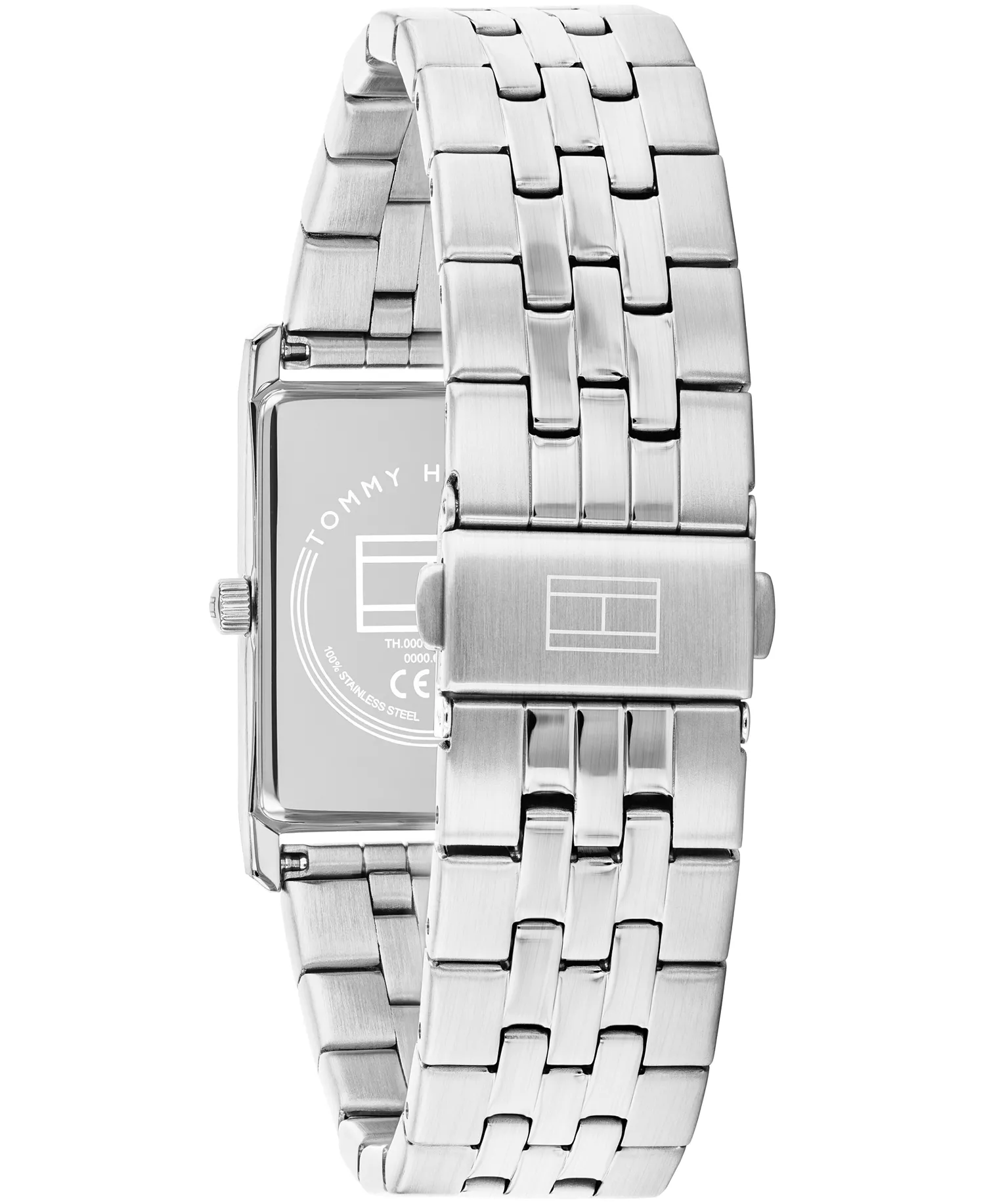 Men's Quartz Silver Tone Stainless Steel Bracelet Watch, 25.5 mm - Silver - ONE SIZE