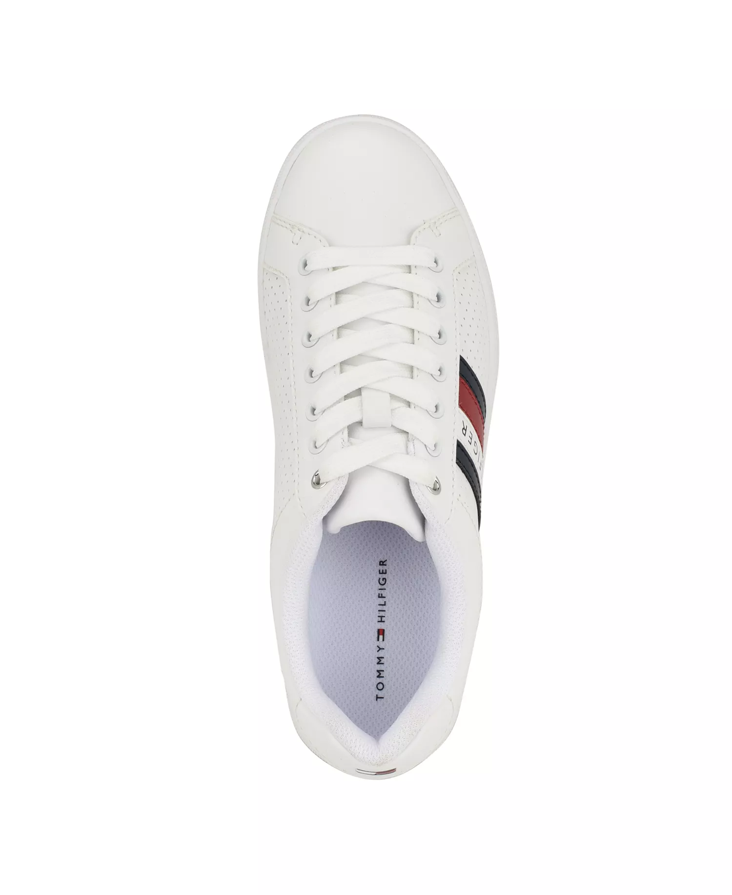 Women's Jallya Perforated Court Sneakers - White - 10M