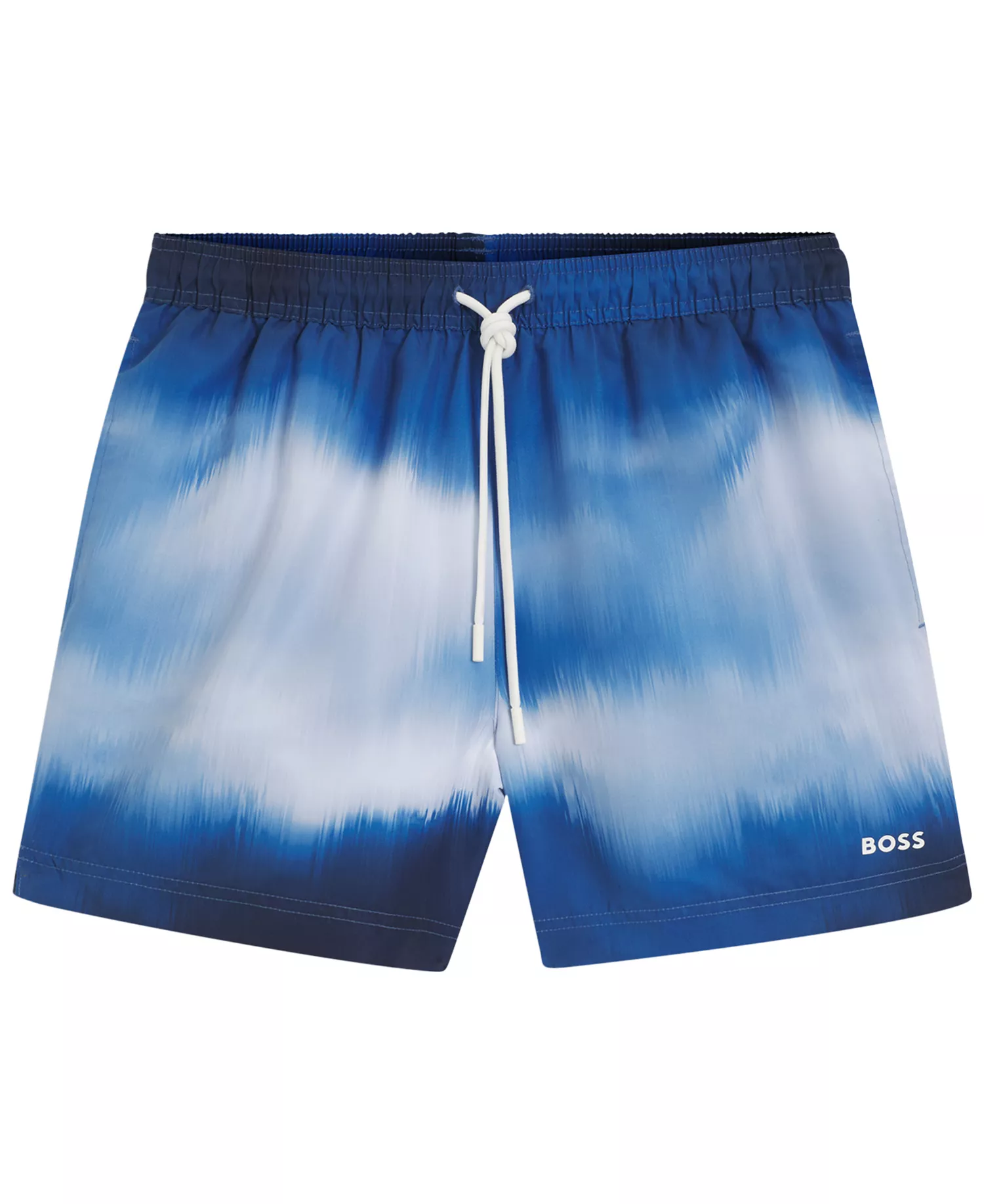 Men's Regular-Fit 5" Swim Trunks - Blue Ombre - 2XL