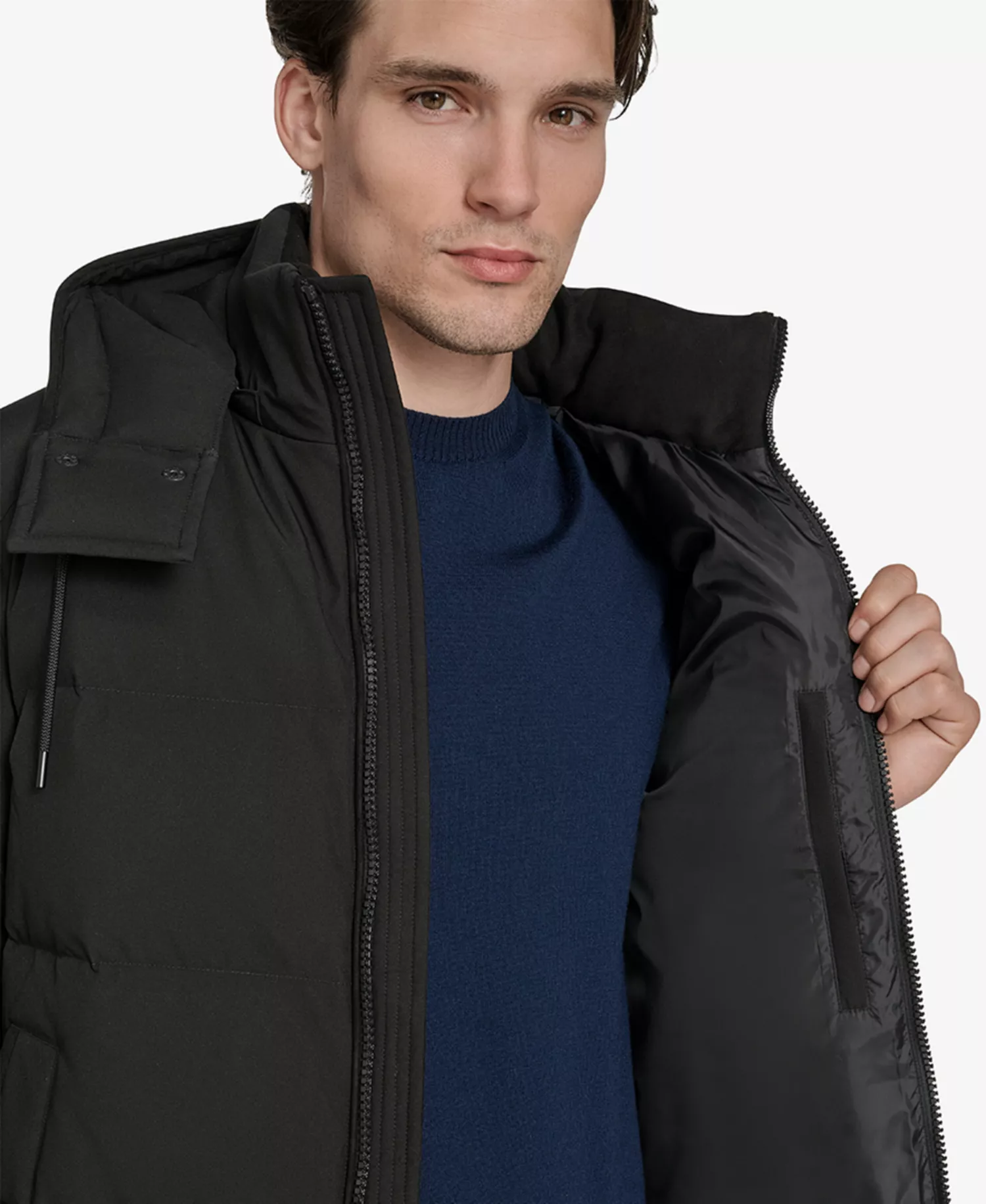 Men's Langham Bomber Jacket - Black - 2XL