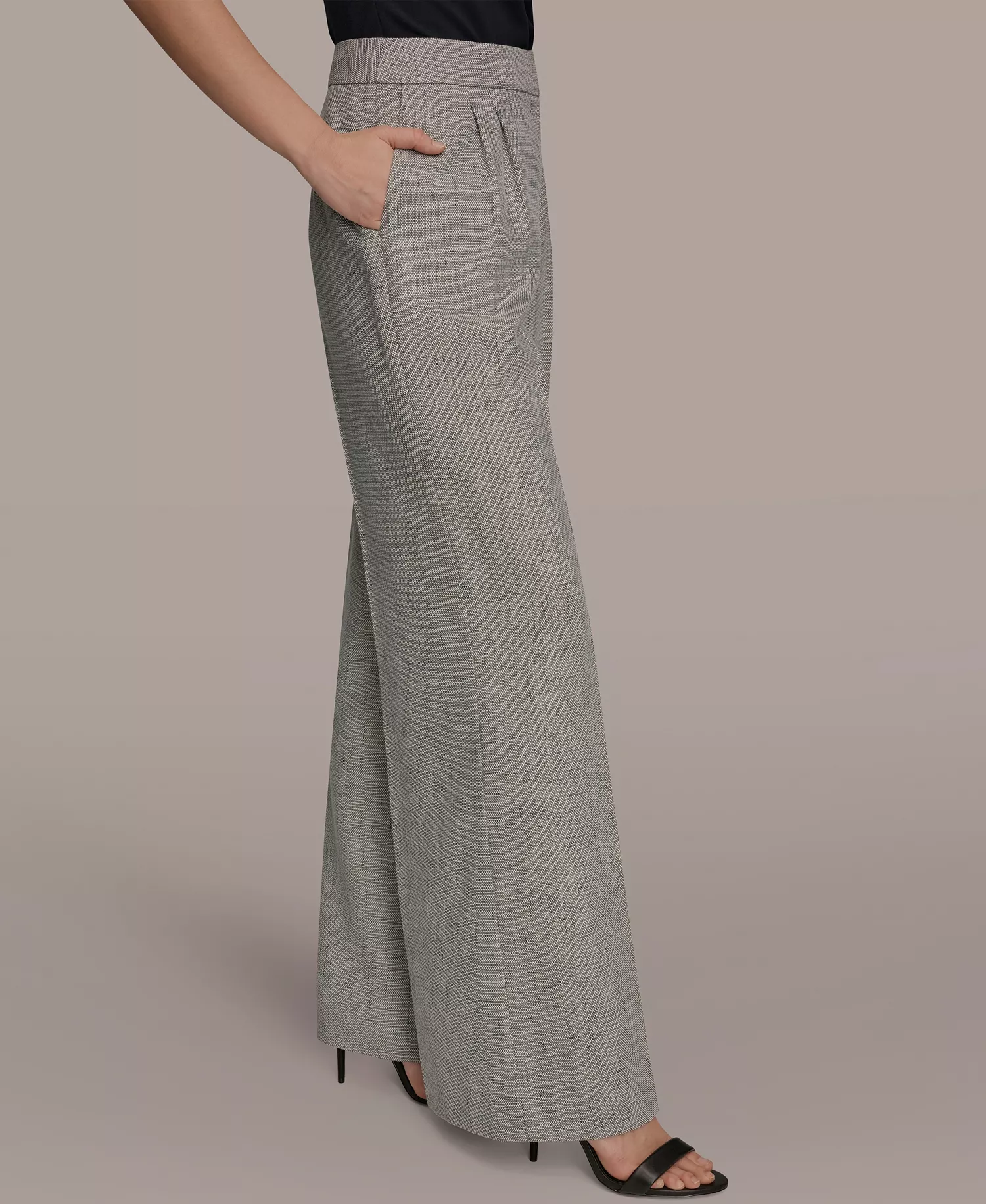 Women's High-Waist Wide Leg Pants - Turin Multi - 0