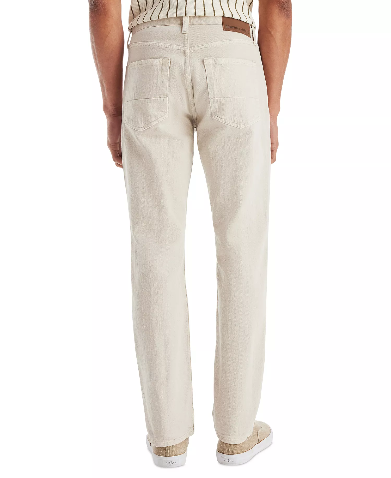 Men's Straight-Fit Denim Pants - Cement - 40x30