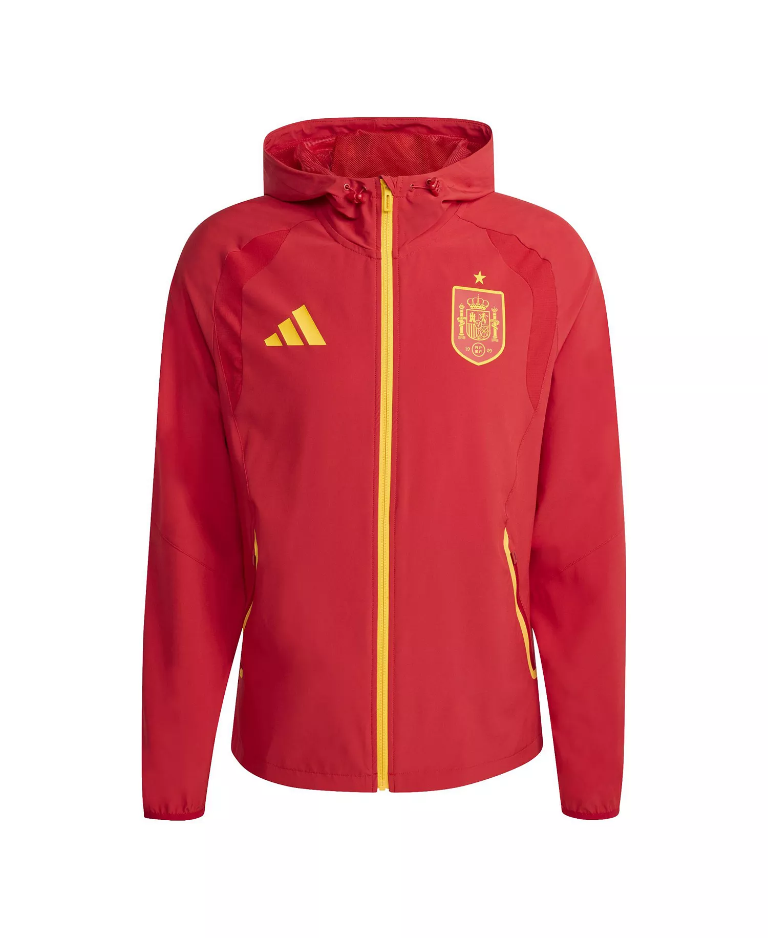 Men's Red Spain National Team 2026 World Cup Travel Windbreaker Jacket - Red - 2XL