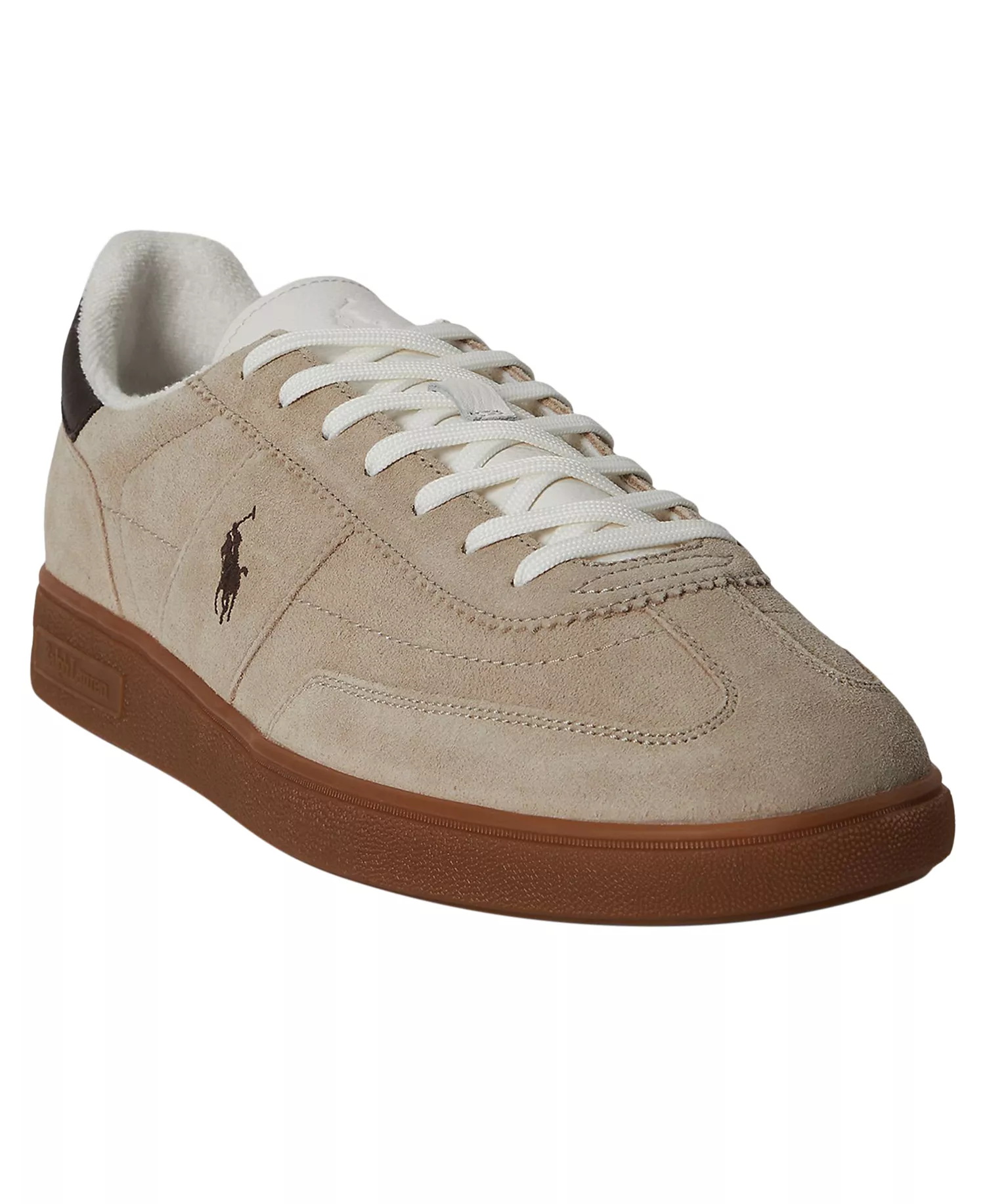 Men's Bedford Lace-Up Sneakers - Beige - 10