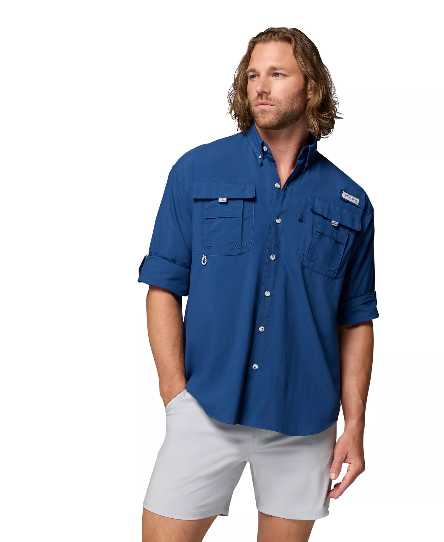 Men's Bahama Long-Sleeve Shirt - Carbon - XS