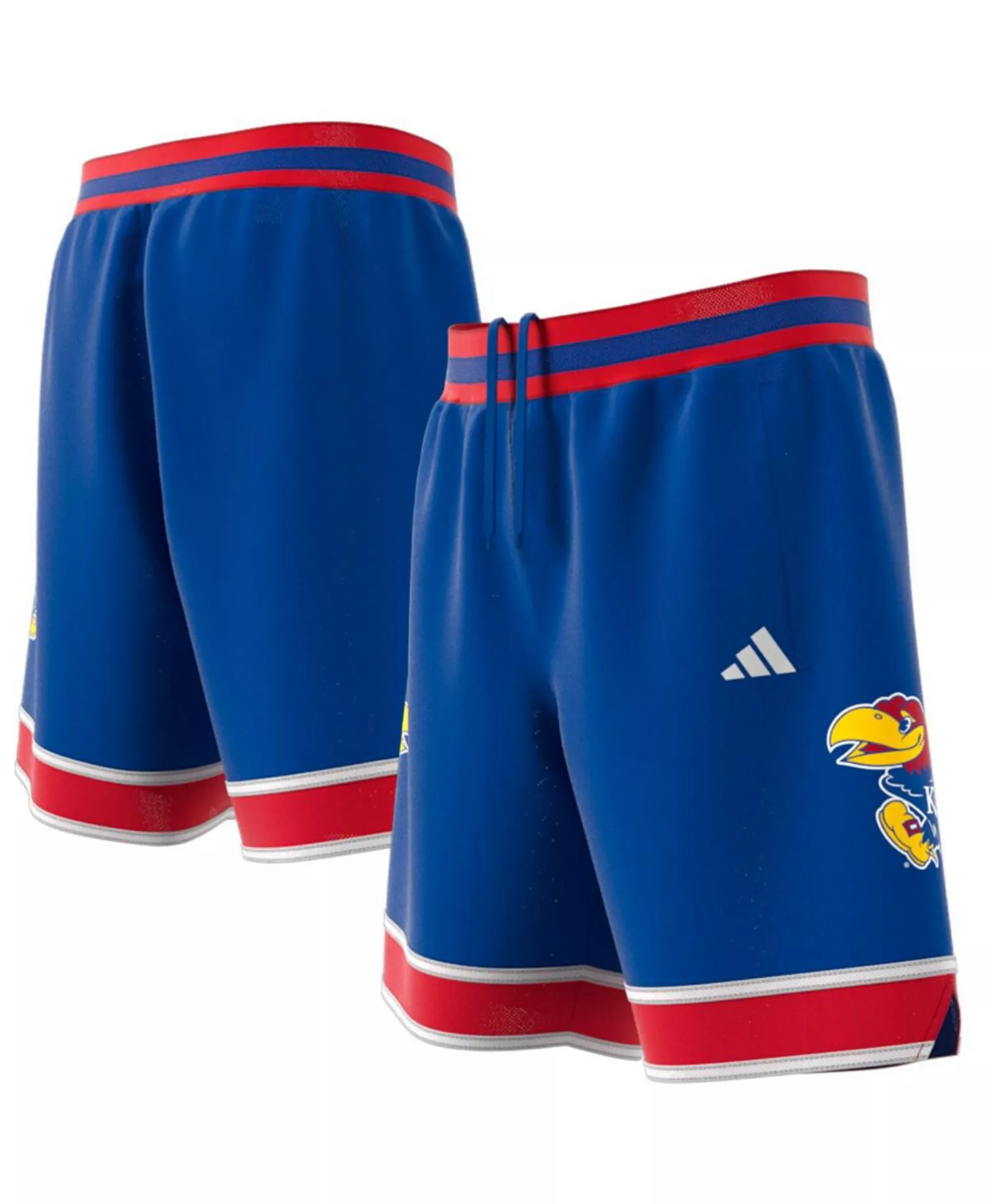 Men's Royal Kansas Jayhawks Swingman Replica Basketball Shorts - Royal - L