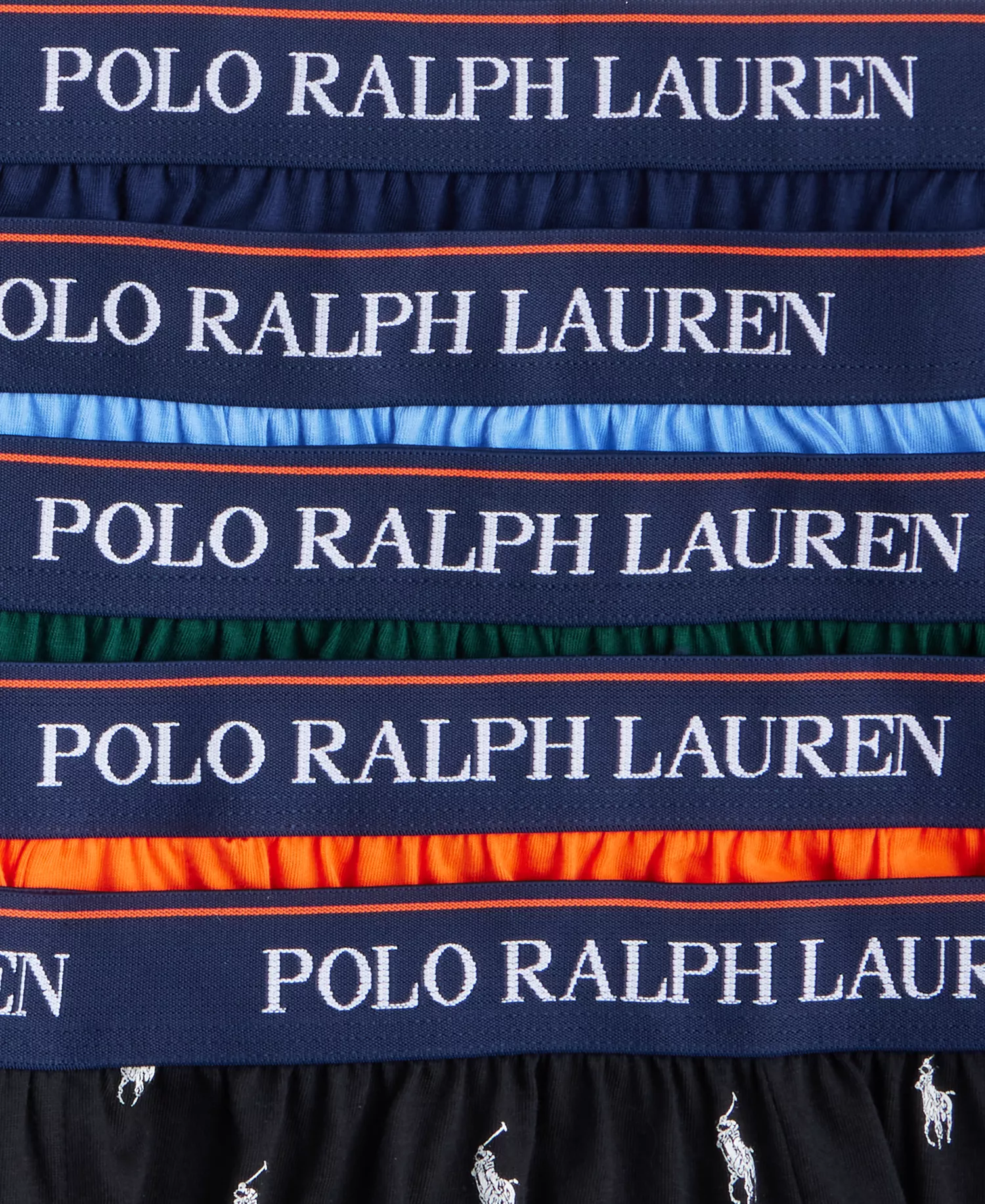 Men's 5-Pk. Classic Cotton Knit Boxers - Cruise Navy/active Orange/polo Black/moss Agate/harbor Island Blue - S