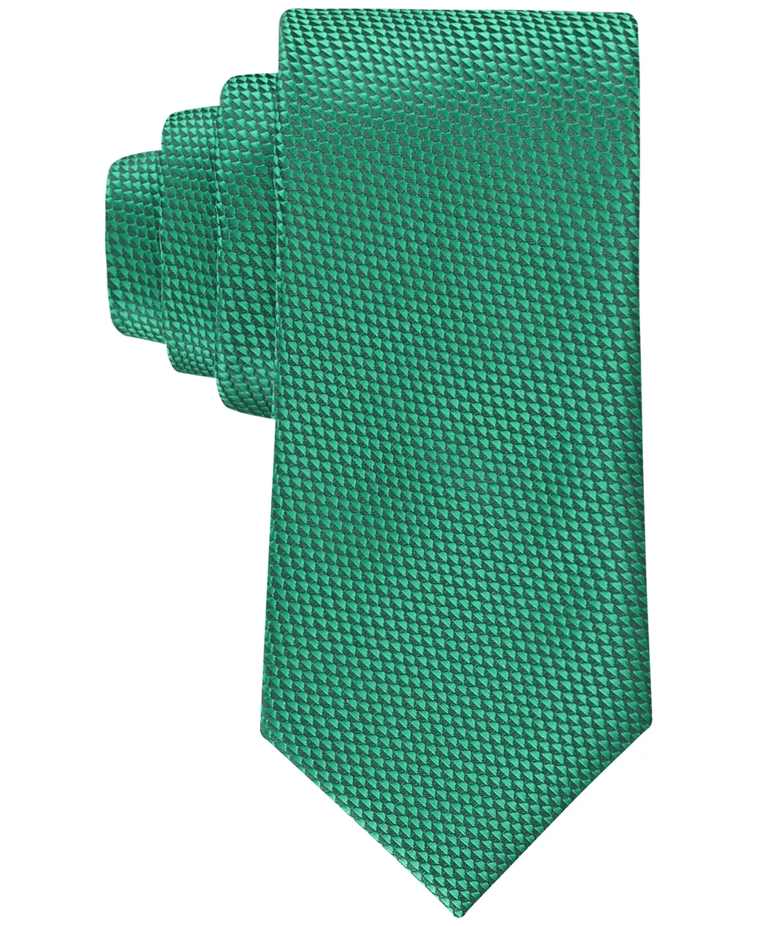 Men's Rian Classic Unsolid Solid Tie - Green - ONE SIZE