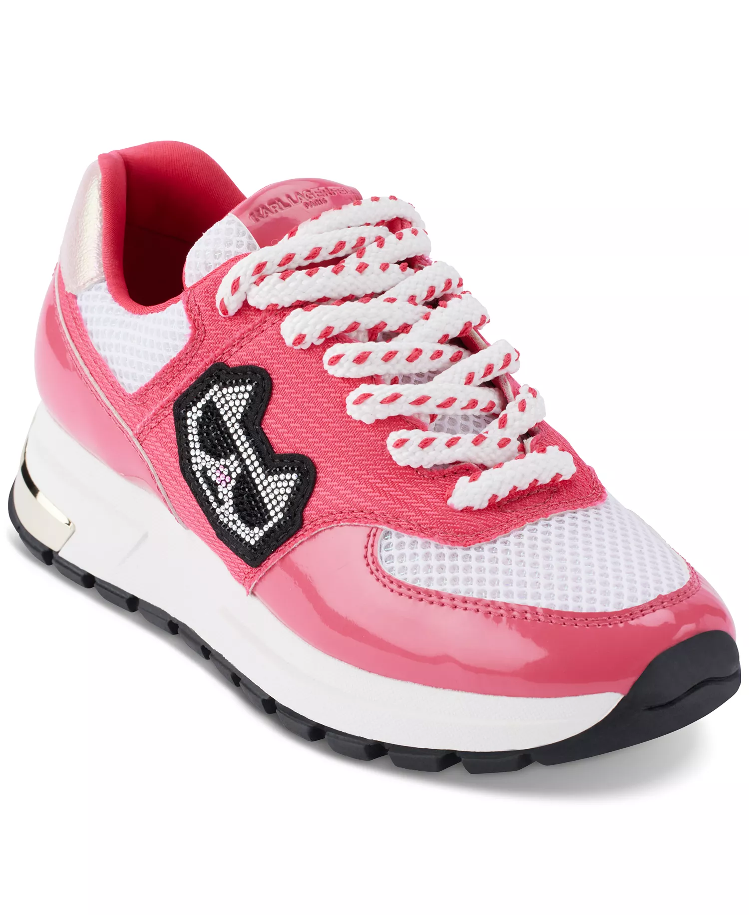 Women's Mayu Lace-Up Sneakers - White/ Teaberry - 5M