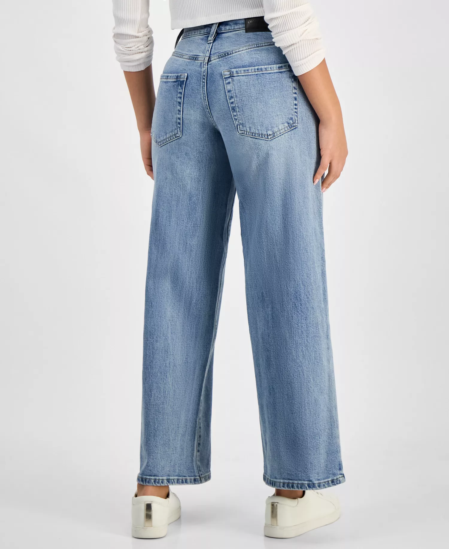 Petite Claremont Modern High-Rise Wide-Leg Jeans - Bryant - 25P