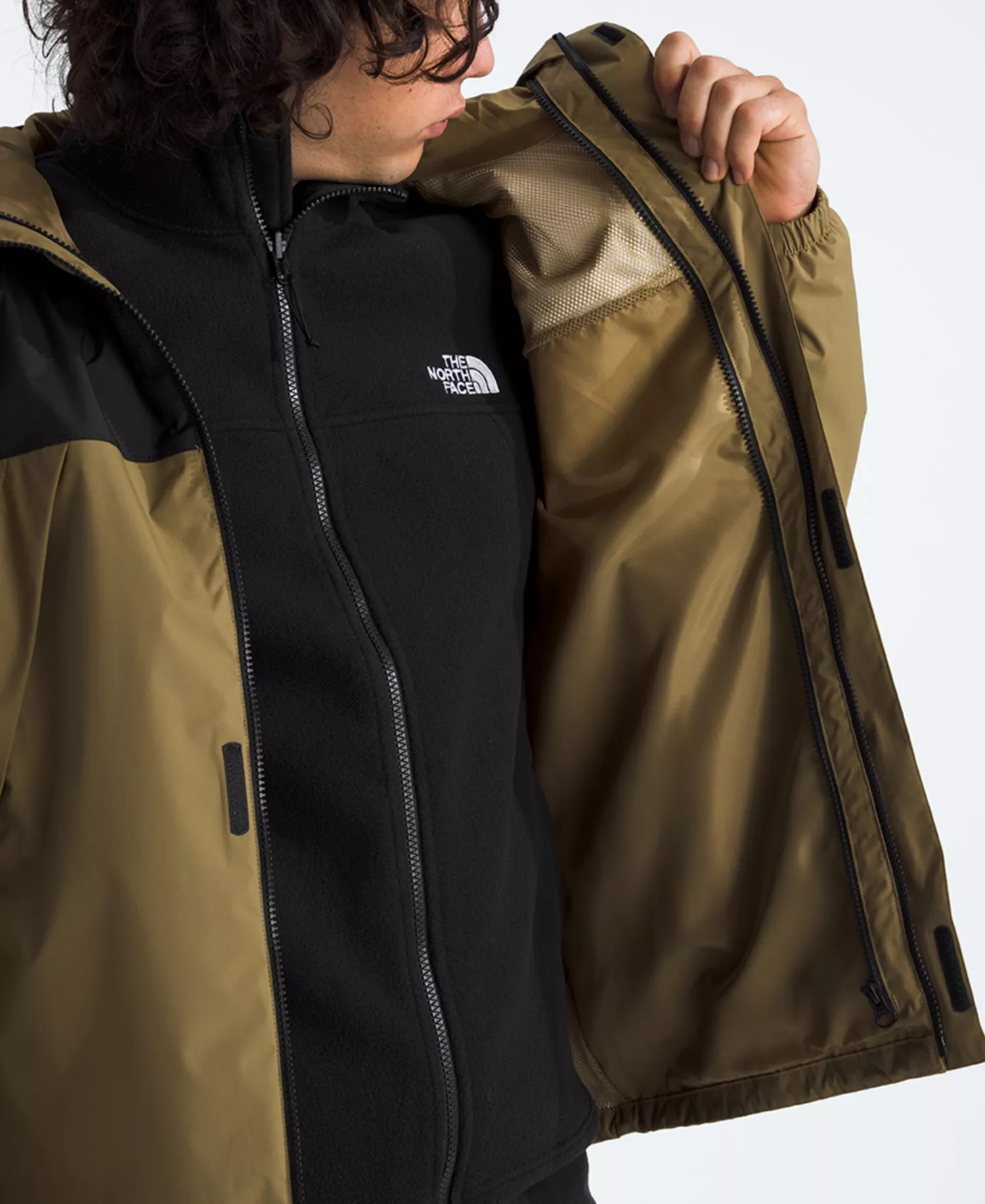 Men's Antora Triclimate Jacket - Cedar/TNF Black - 2XL