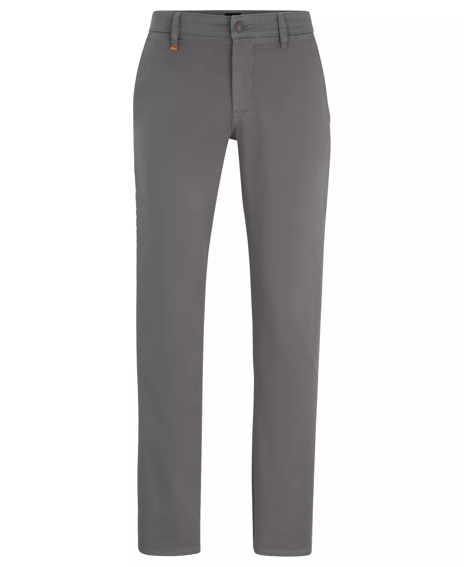 BOSS by Men's Slim-Fit Trousers - Dark Gray - 38x32