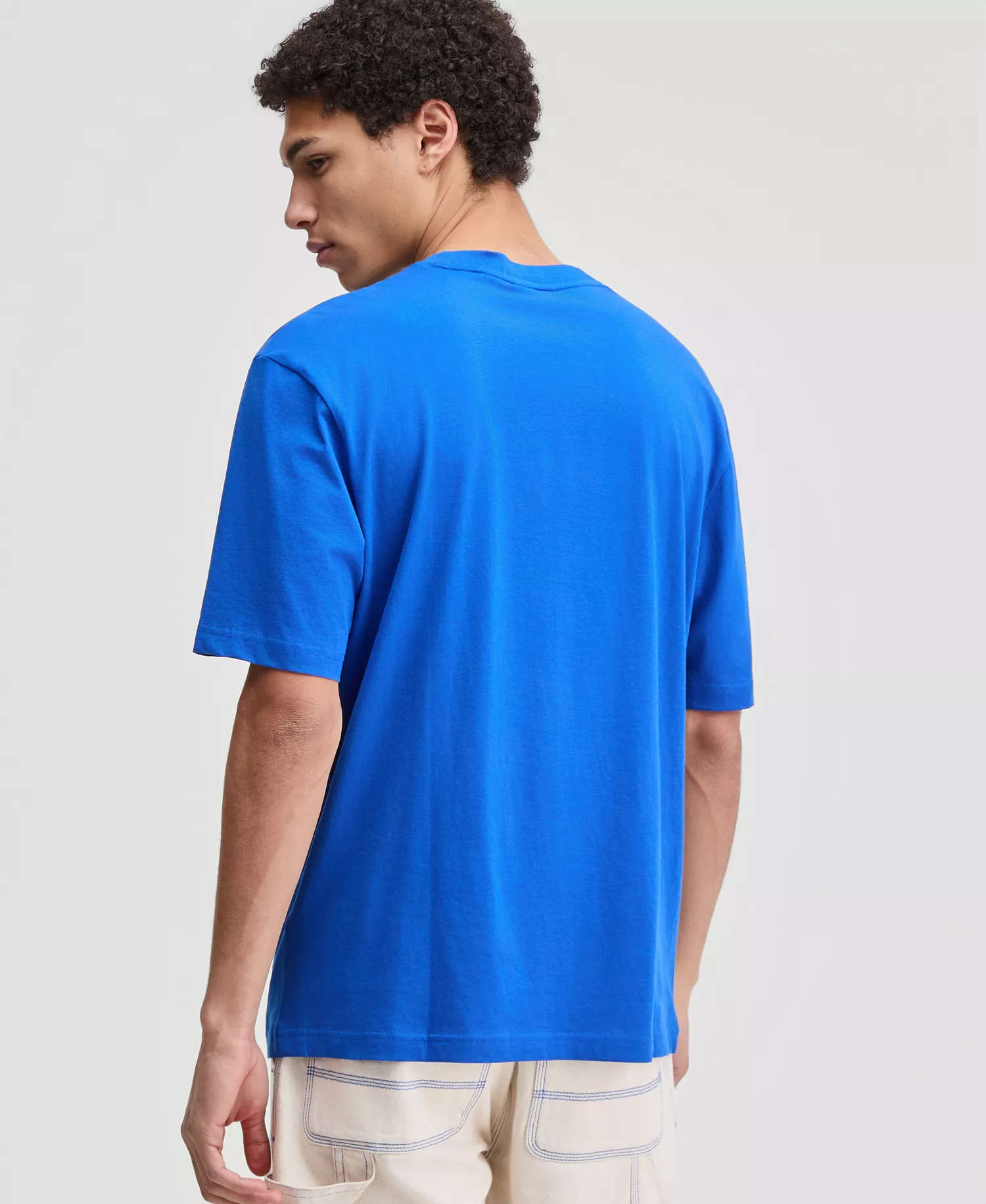 Men's Napolux Short-Sleeve Crewneck Graphic T-Shirt - Blue - 2XL