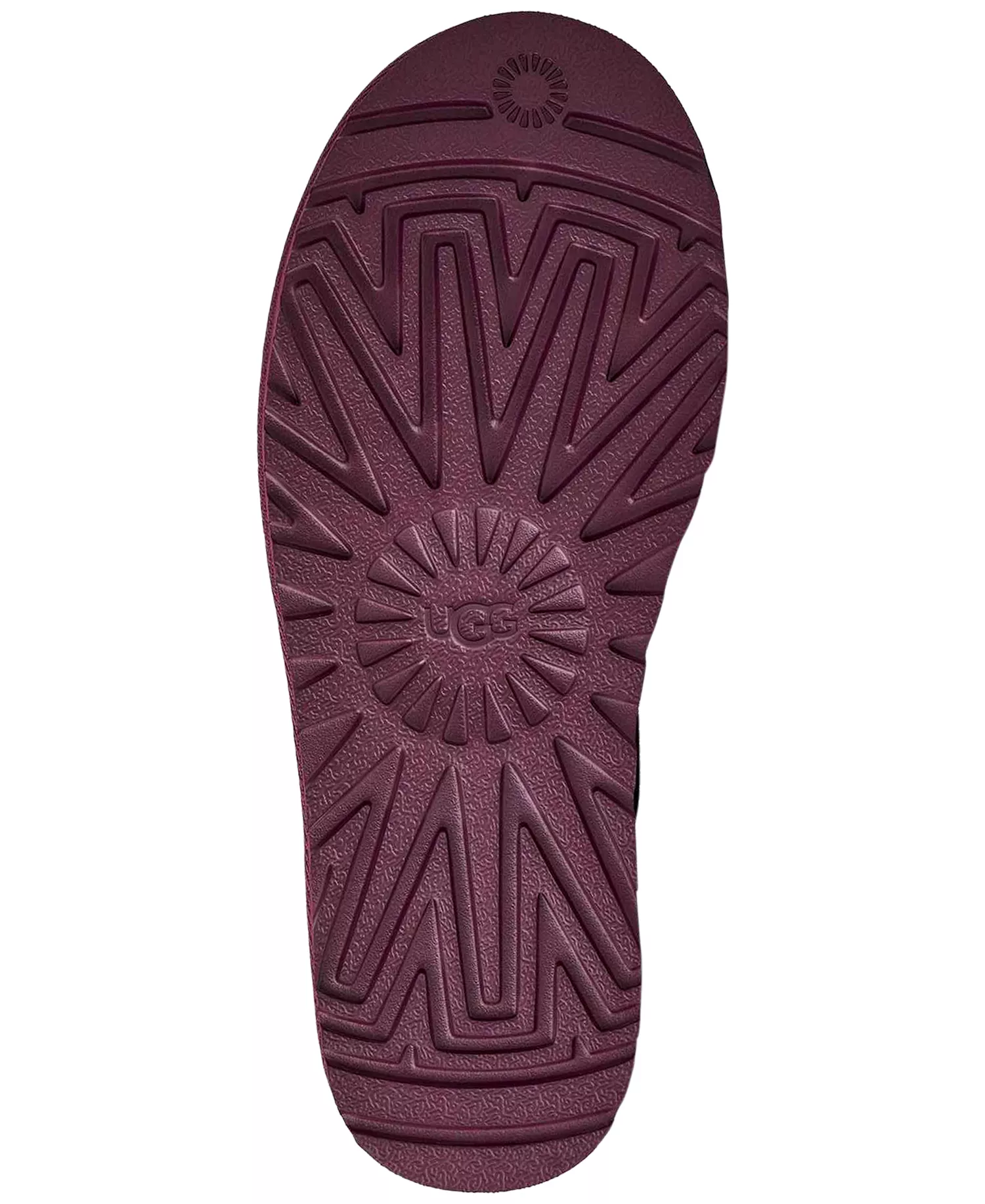 UGG Women's Classic Micro Pull Tab Booties - Burnt Magenta - 5M