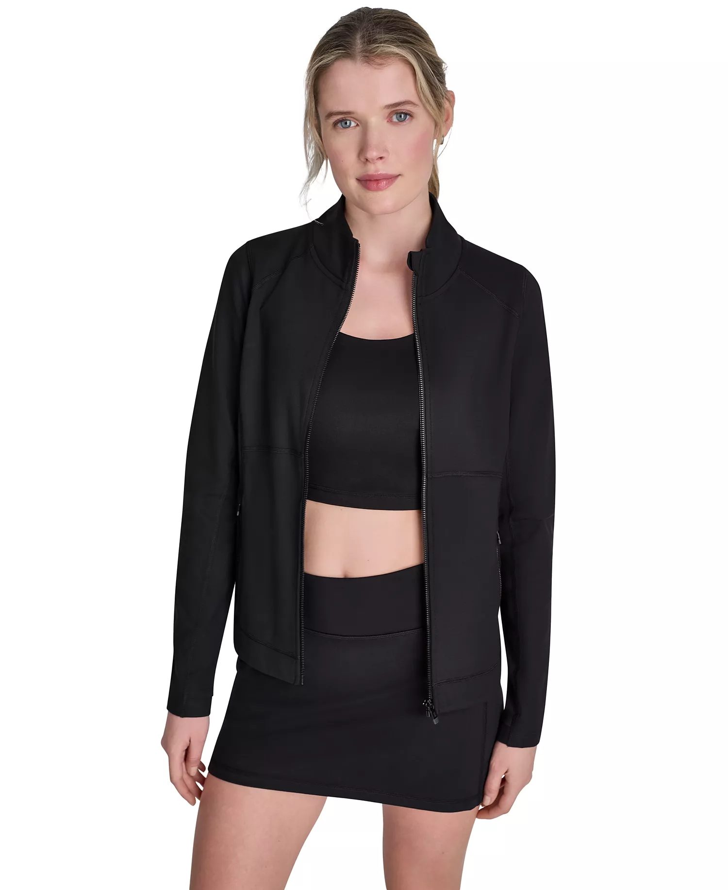 Women's Balance Compression Full-Zip Jacket - Black - L