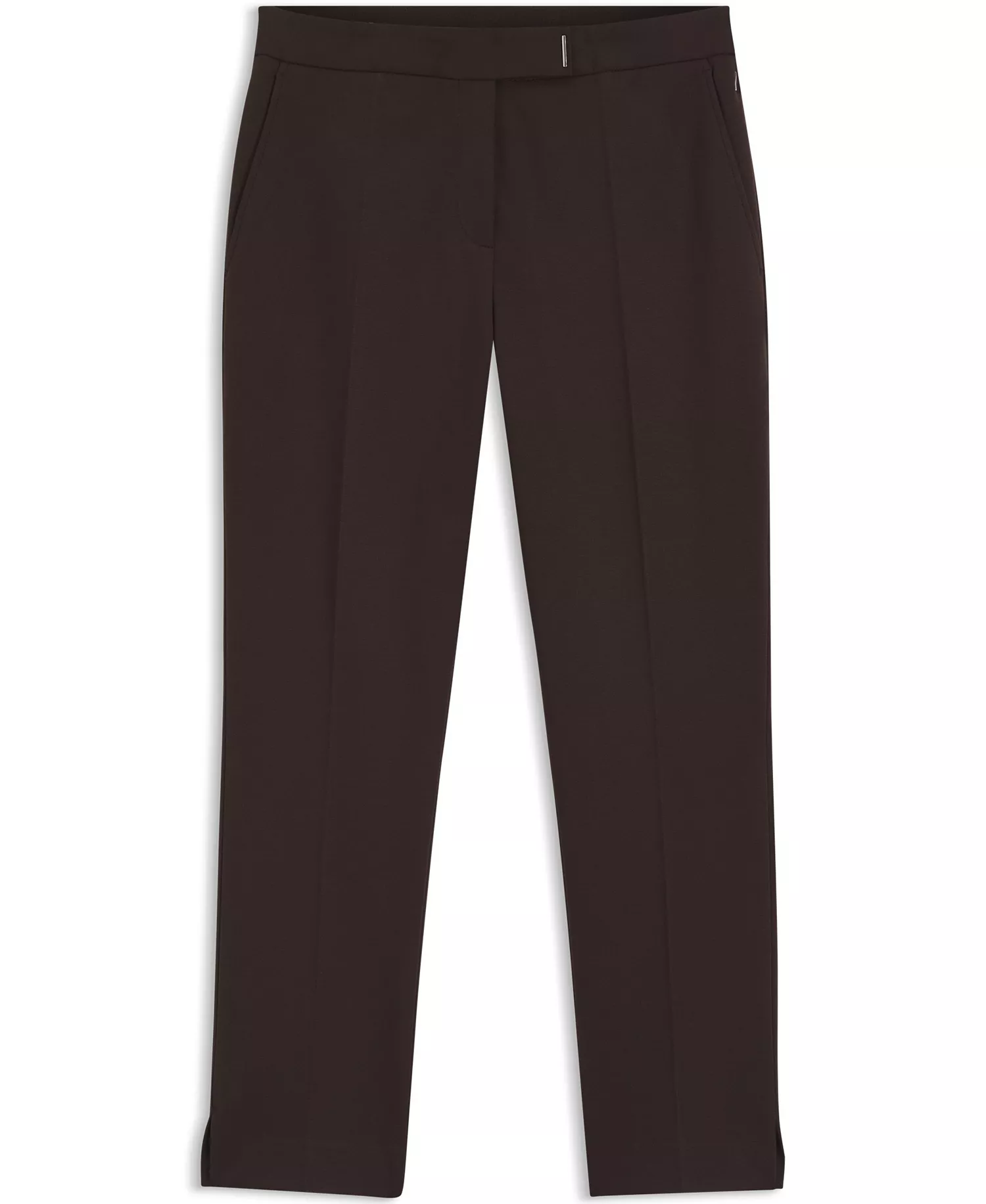 BOSS by Women's Stretch Jersey Slim-Fit Pants - Dark Brown - 0