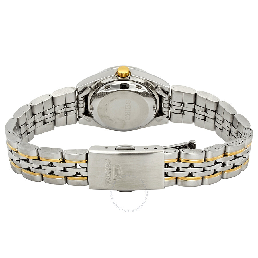 Seiko Series 5 Automatic White Dial Ladies Watch