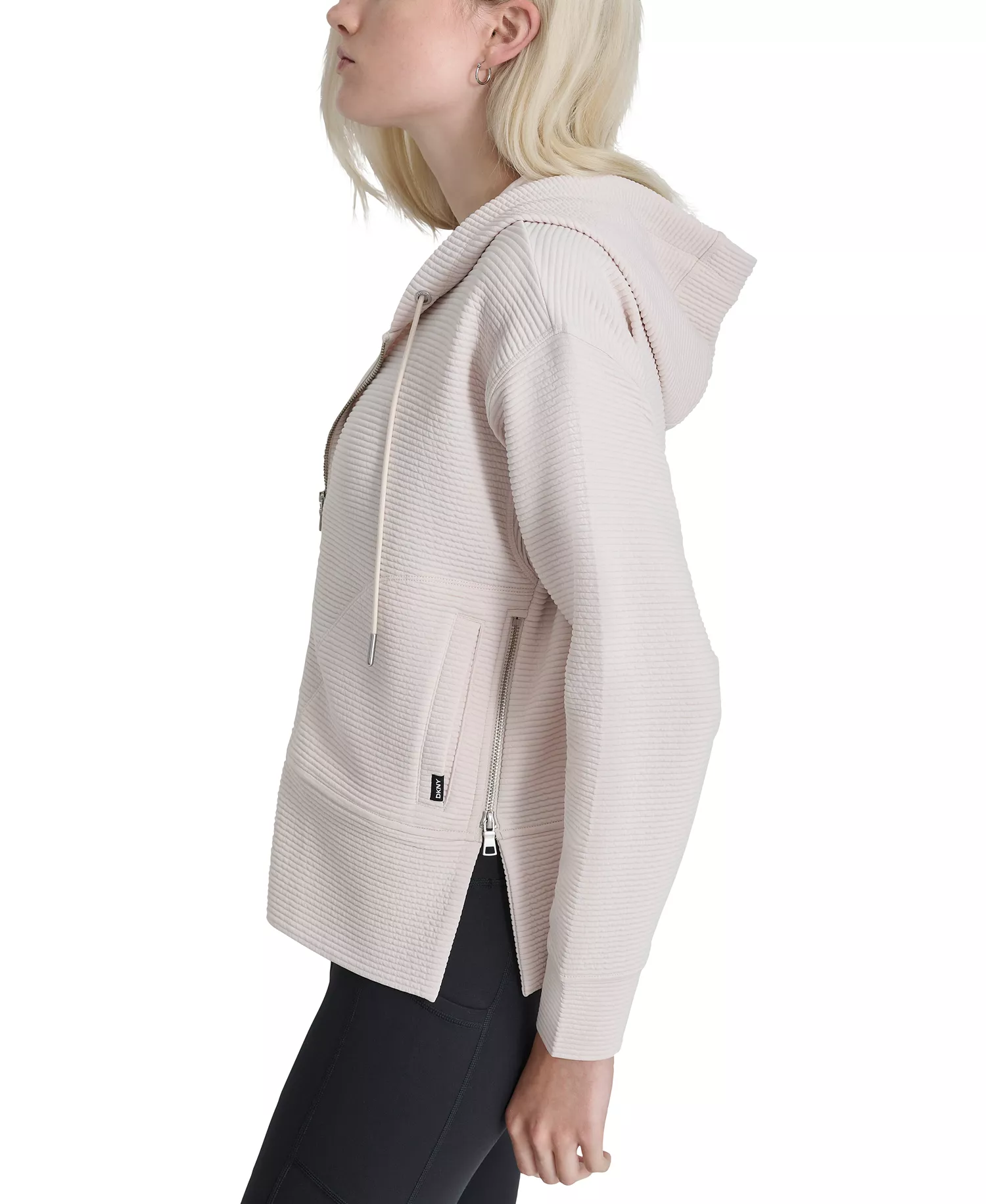 Women's Tech Ottoman Full-Zip Hoodie - Black - L