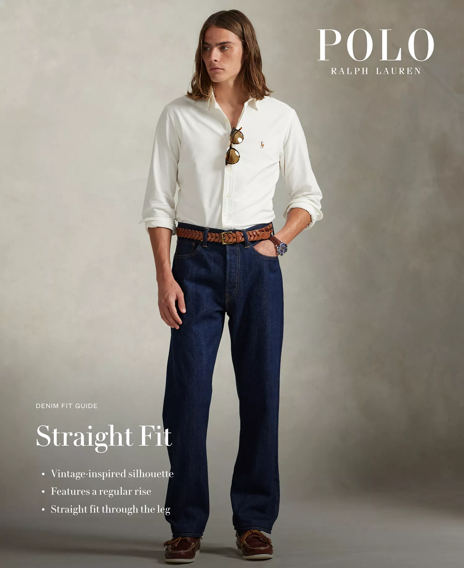 Men's Hampton Straight Stretch Jeans - Mechanic Gray - 32x30