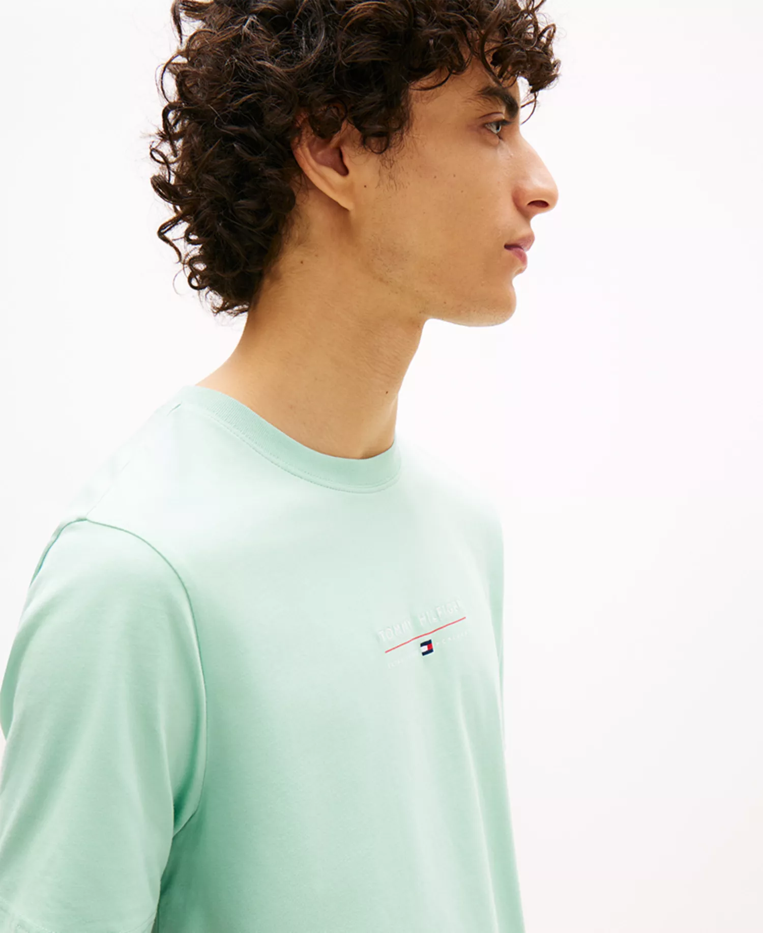 Men's Brand Love Lockup Graphic T-Shirt - Crushed Mint - L