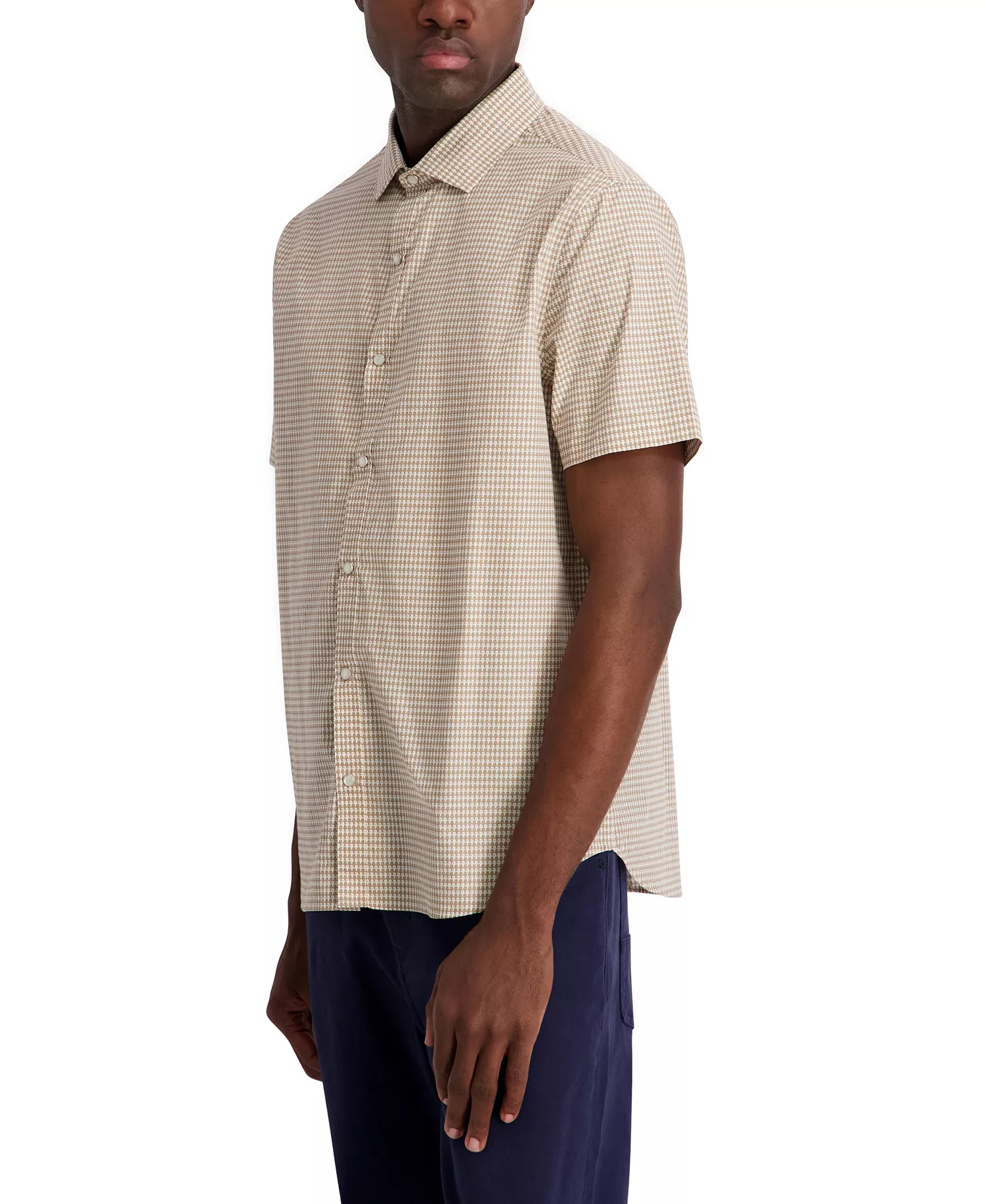 Men's Core Short-Sleeve Shirt - Beige - 2XL