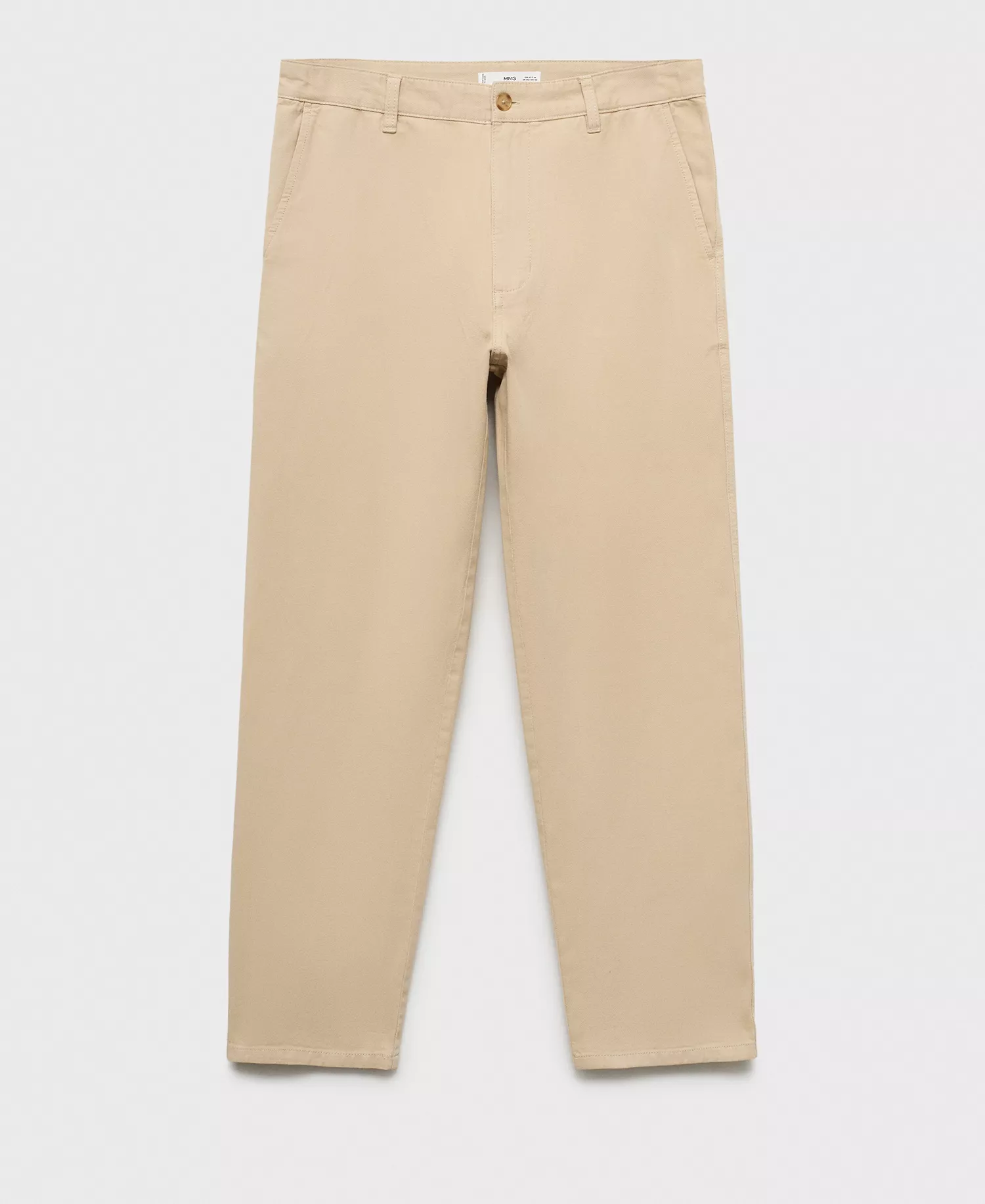 Men's Cotton-Linen Blend Regular-Fit Jeans - Beige - 30 (EU 38)