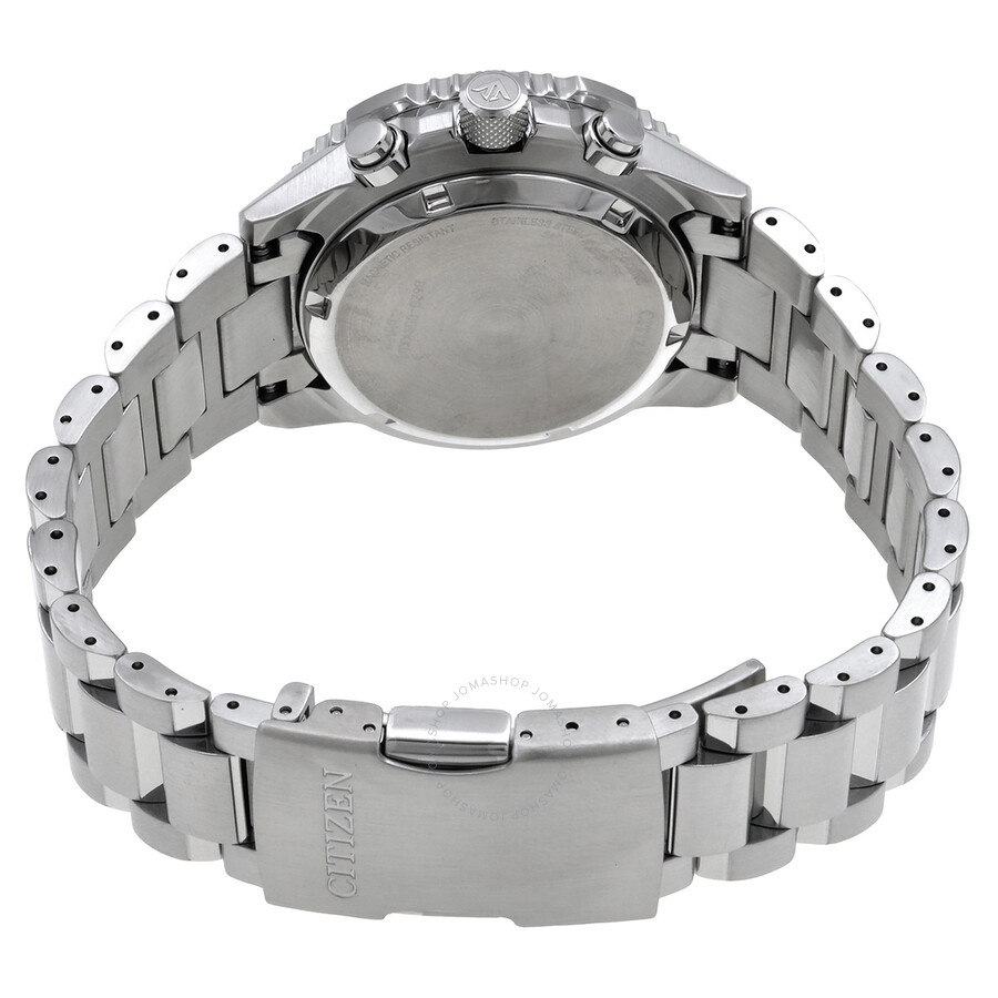 Citizen Promaster Navihawk Chronograph Silver Dial Men's Watch