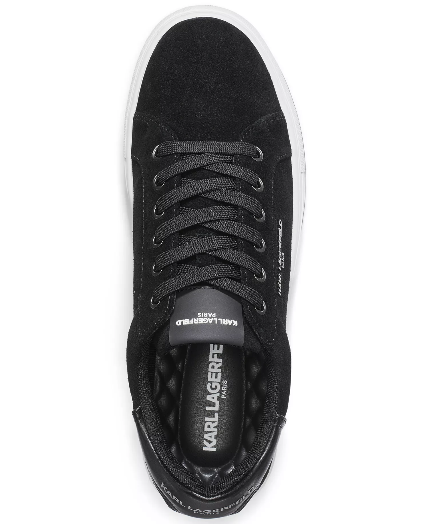 Men's Round Toe Lace-Up Shoe - Black - 10.5M