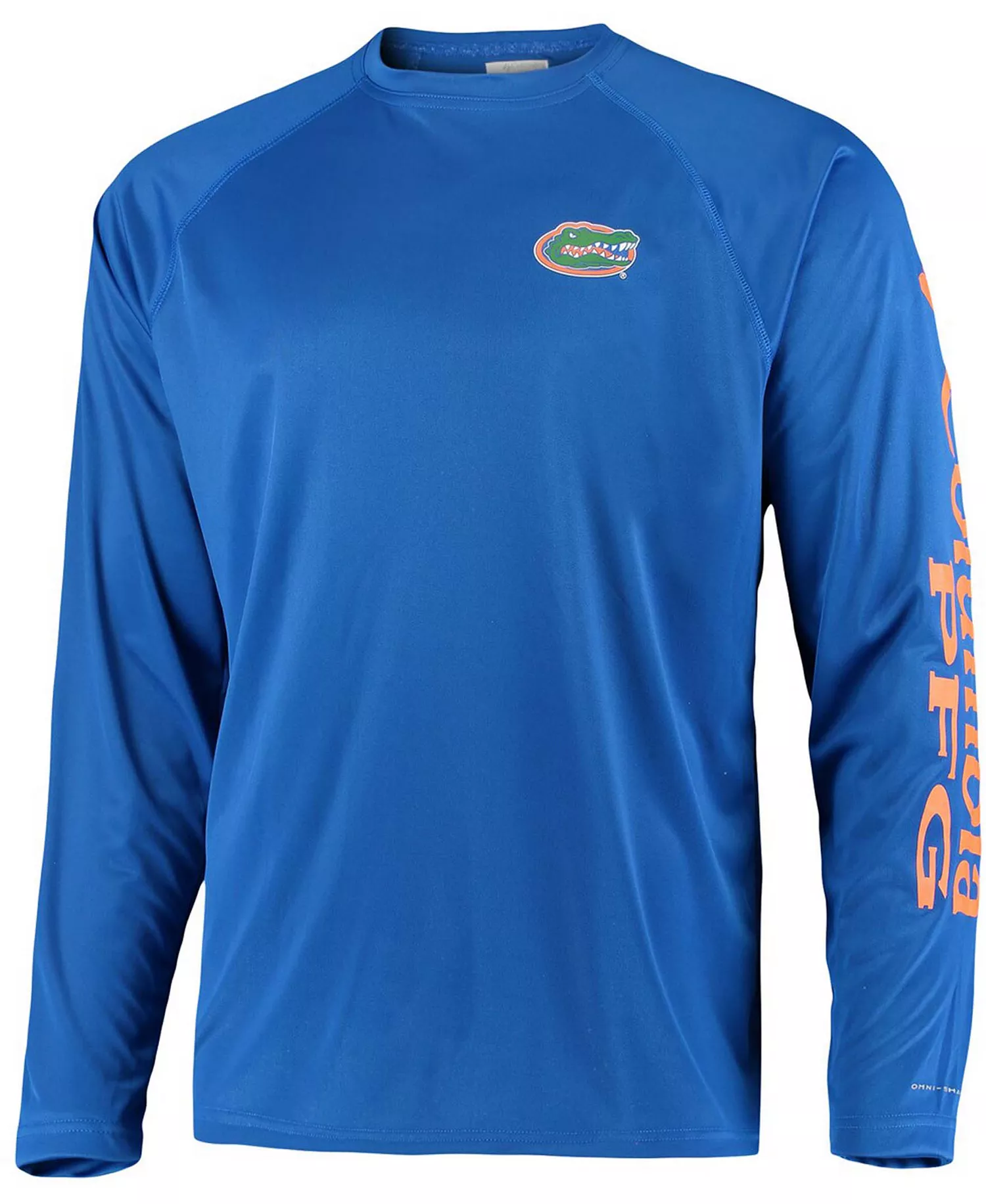 Men's PFG Royal Florida Gators Terminal Tackle Omni-Shade Long Sleeve T-shirt - Royal - XXL