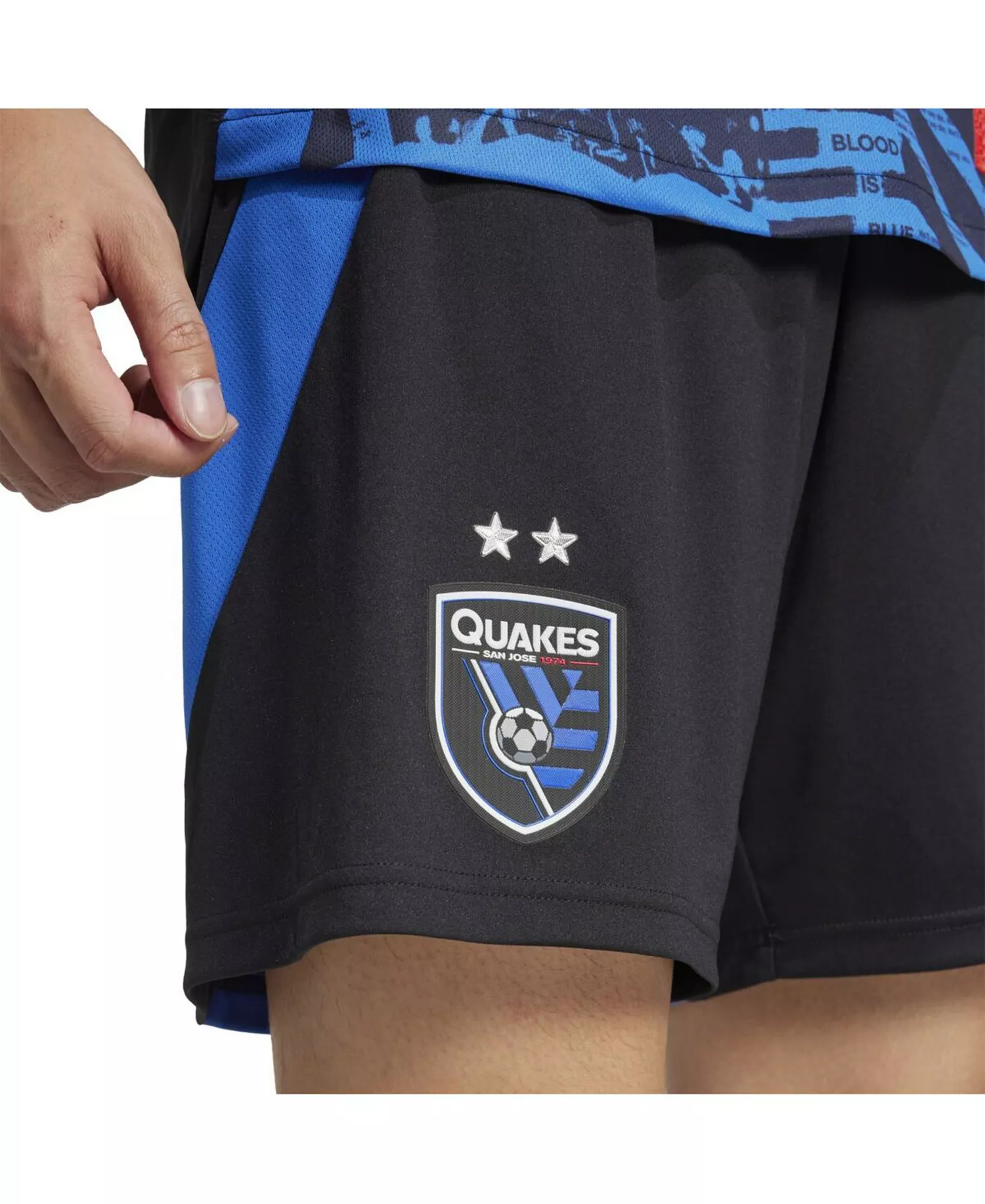 Men's Black San Jose Earthquakes Home 2025 Headliner Authentic Shorts - Black - 2XL