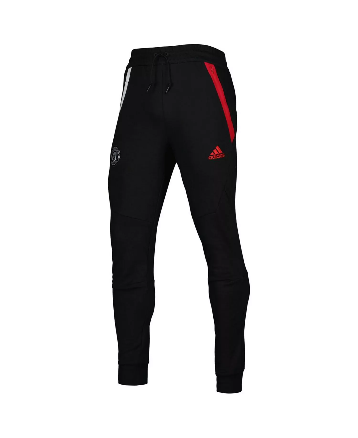 Men's Black Manchester United Travel Pants - Black - 3XL