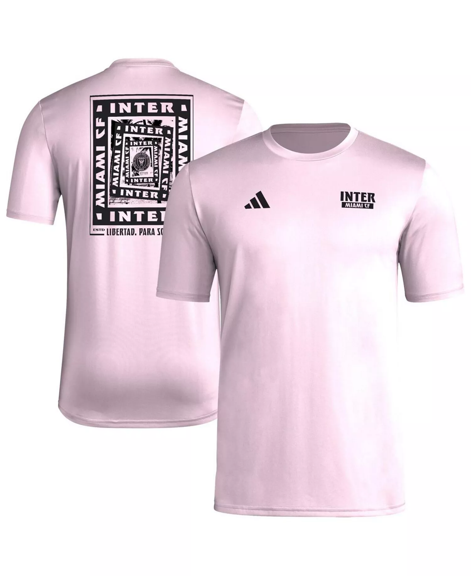 Men's Light Pink Inter Miami CF Local Wrap T-Shirt - Light Pink - L