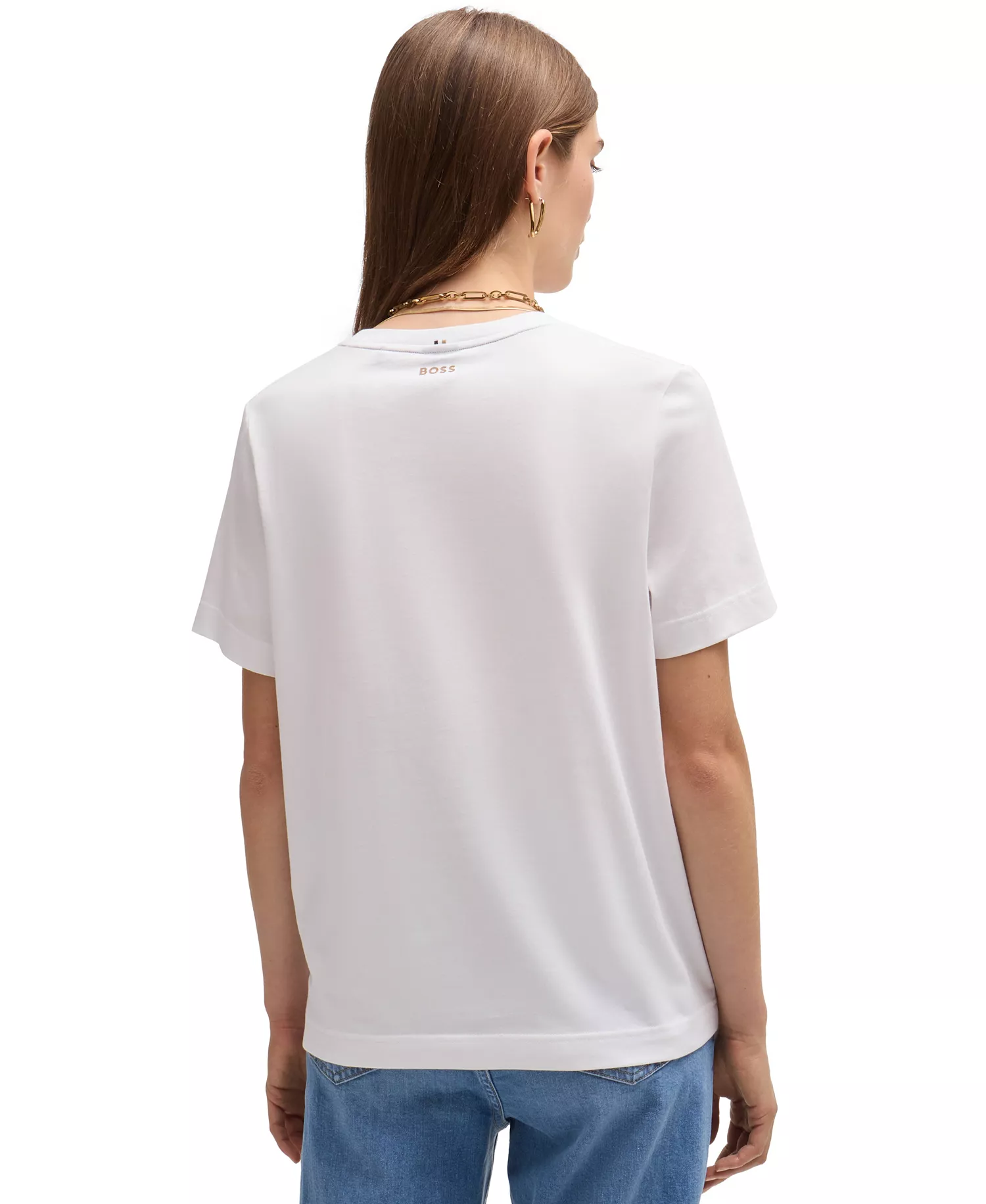 Women’s Relaxed-Fit T-Shirt - White - L