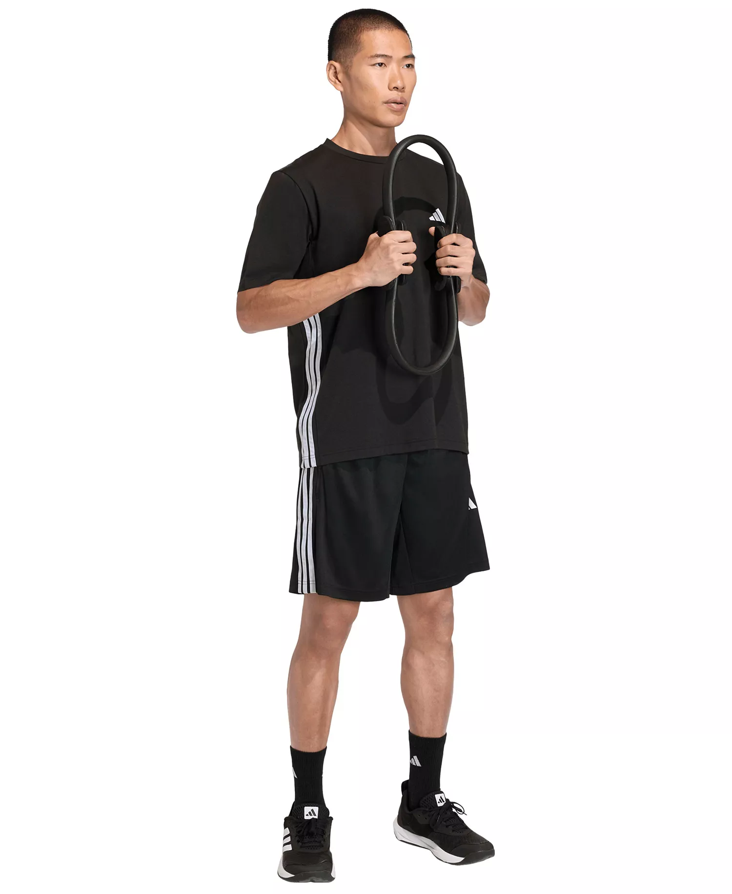 Men's Workout Essentials Regular-Fit Shorts - Black - 2XL