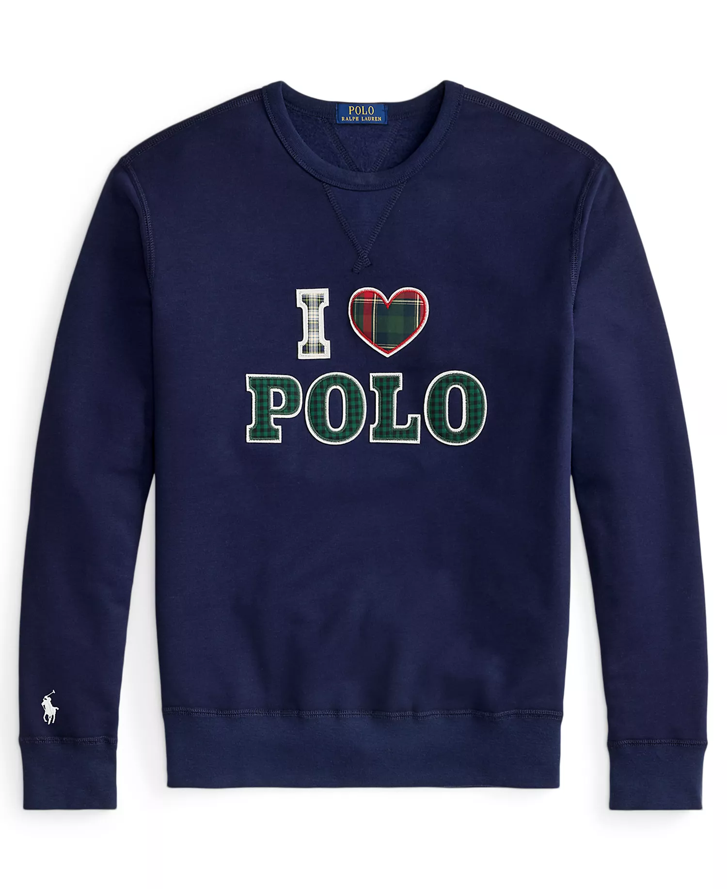 Men's RL Fleece I Heart Polo Sweatshirt - Cruise Navy - 2XL