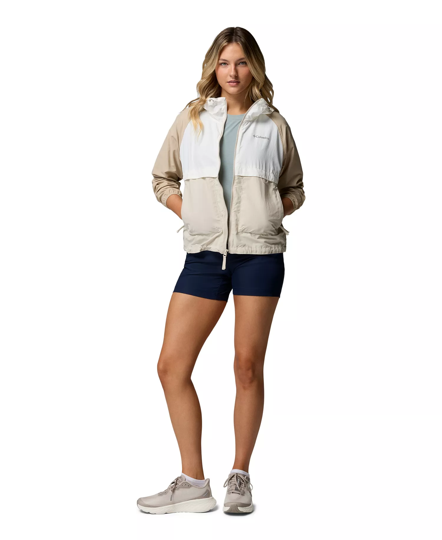Women's Spire Valley Windbreaker Jacket - Black - L