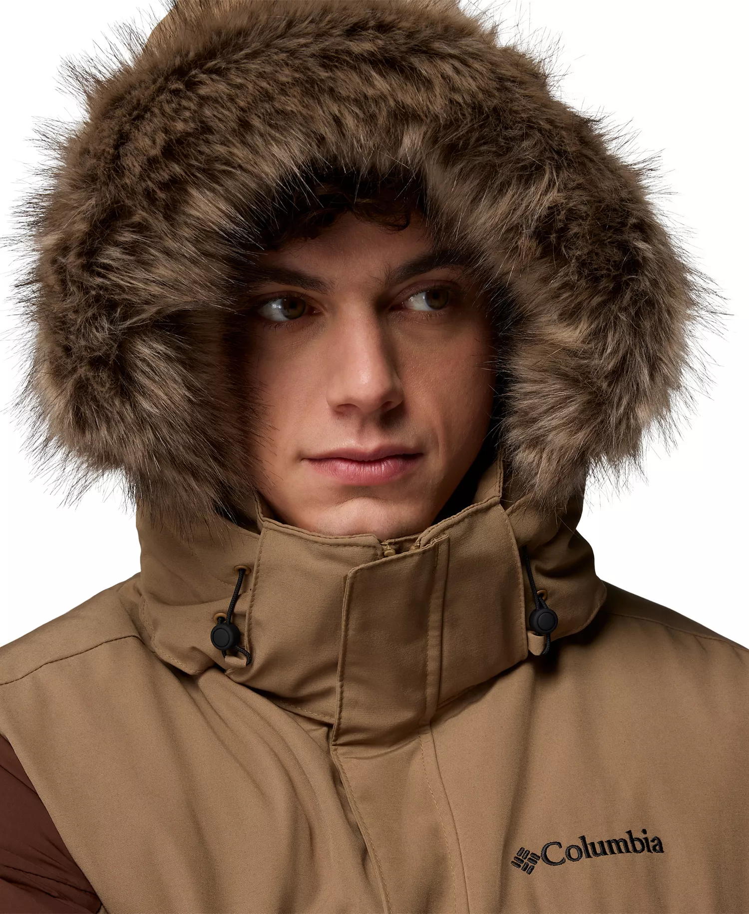 Men's Marquam Peak Fusion Parka - Delta, Tobacco - L