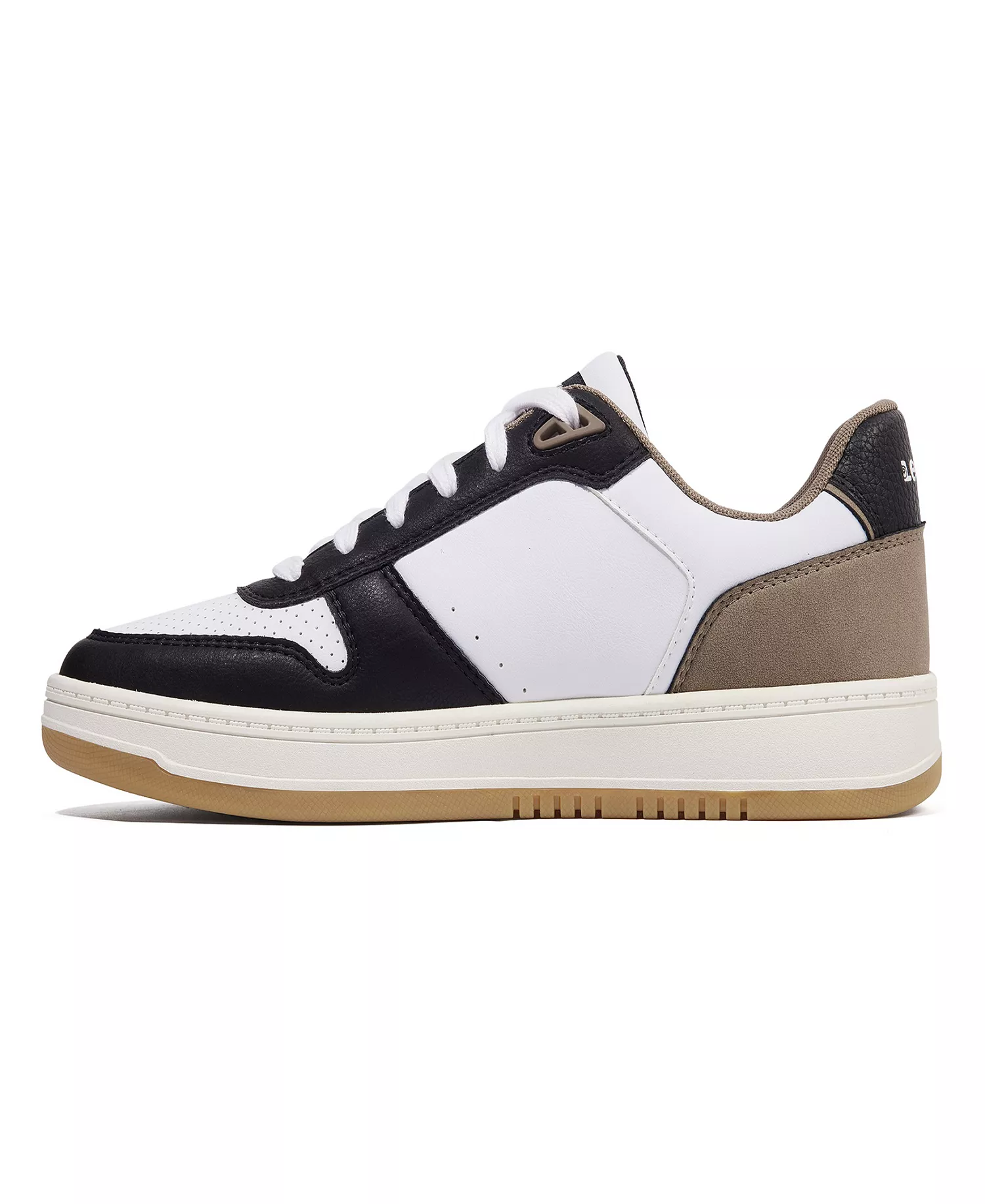 Men's Drive Lo Lace Up Sneaker - White/Black/Khaki - 10.5M