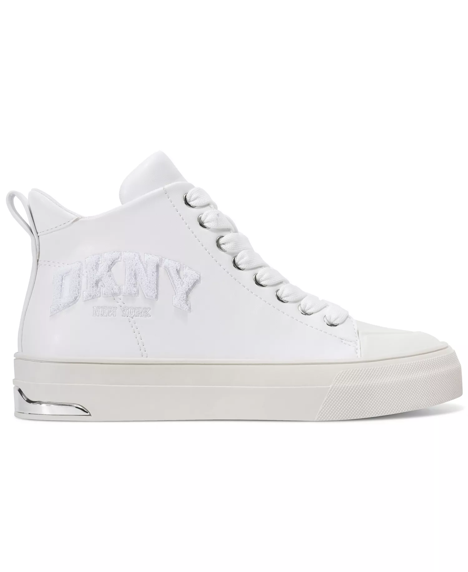 Women's Yaser Lace Up Mid Sneaker - Bright White - 5.5M