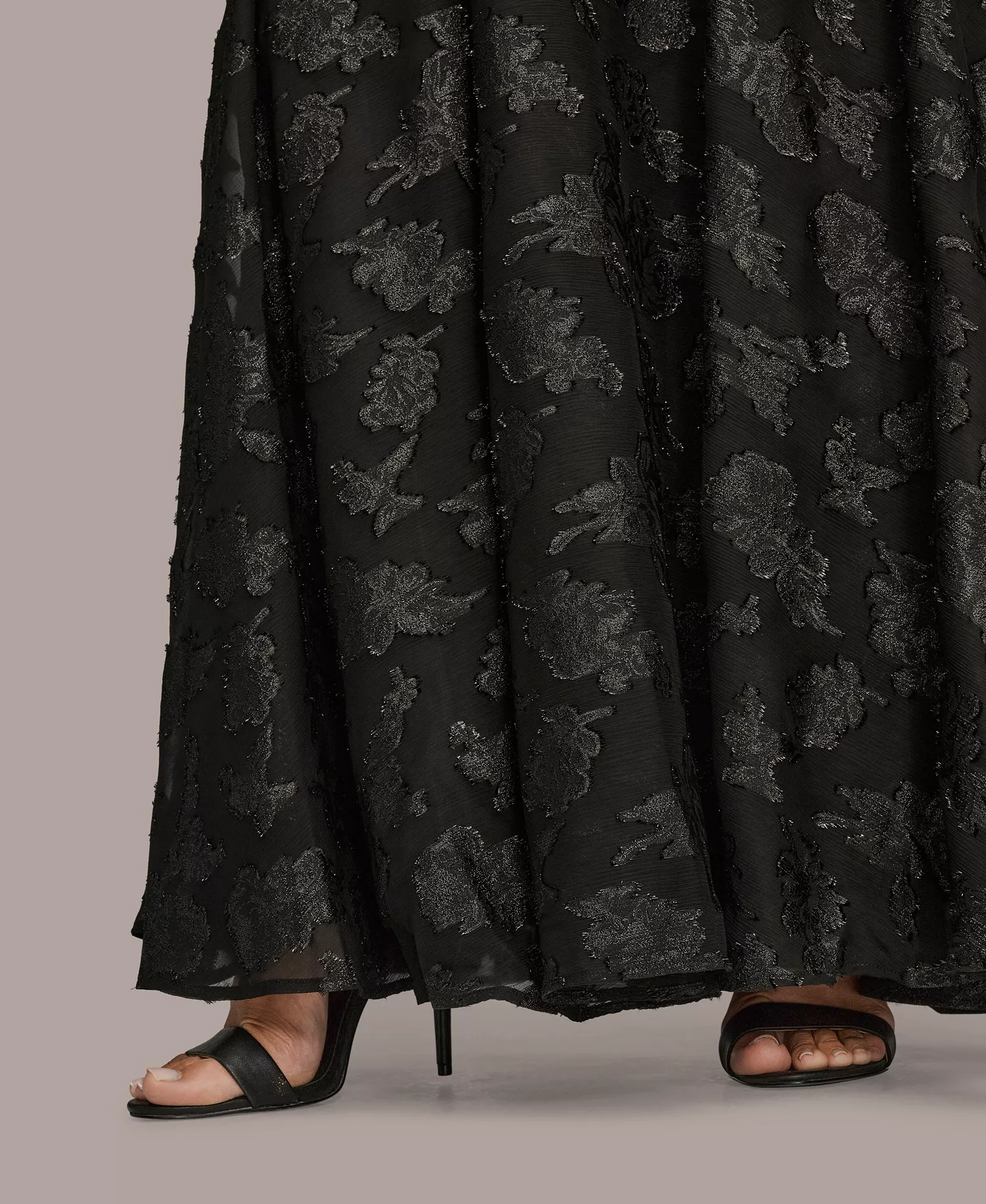 Women's Strapless Ball Gown - Black - 10