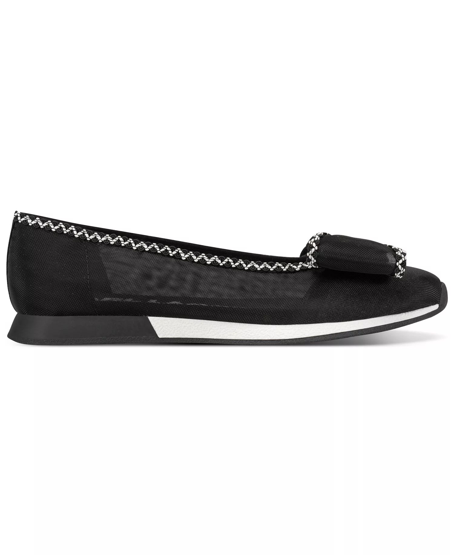 Women's Macklin Flat Ballet Sneakers - Black - 10