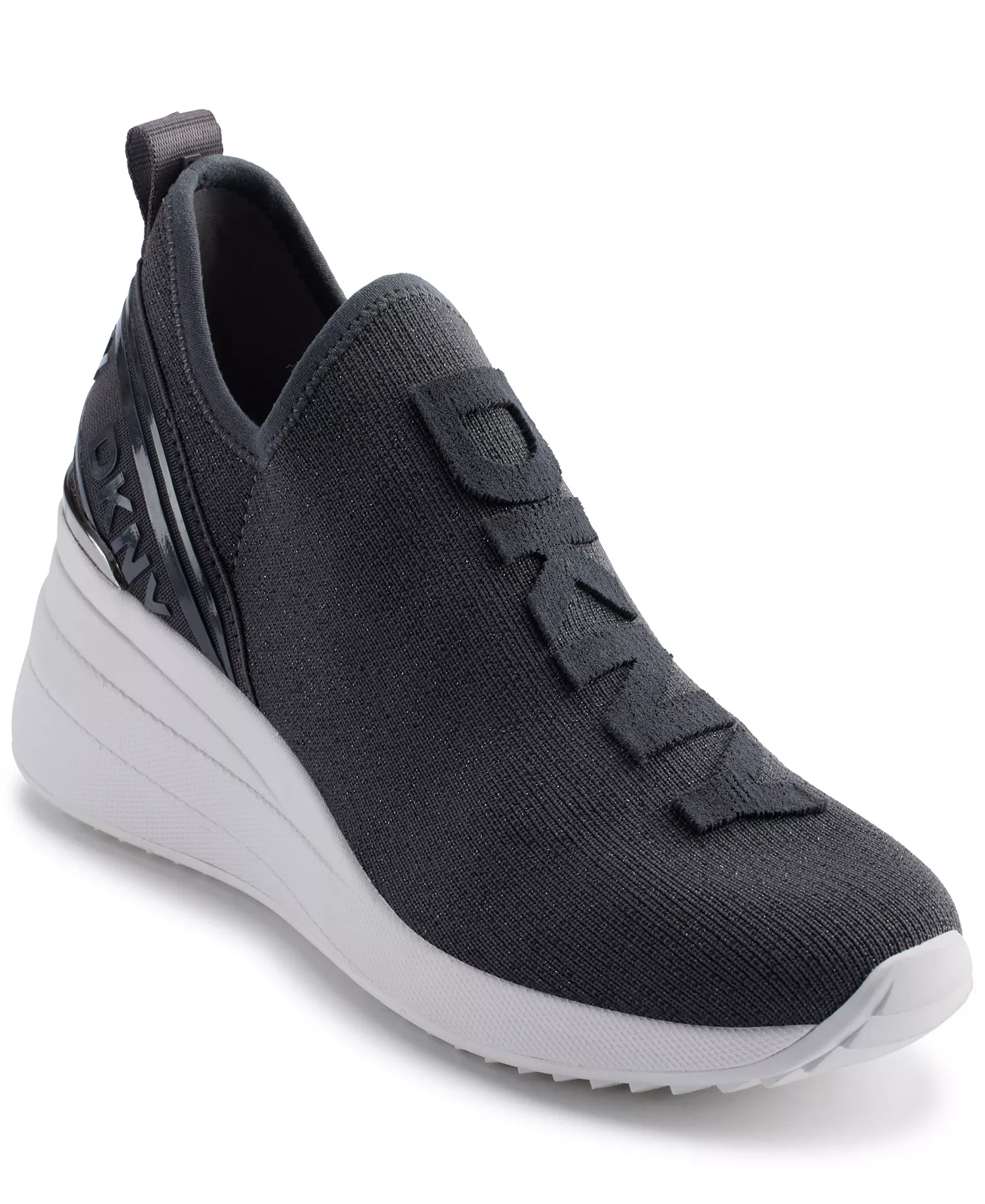 Women's Keeva Slip-On Wedge Sneakers - Gunmetal - 9M