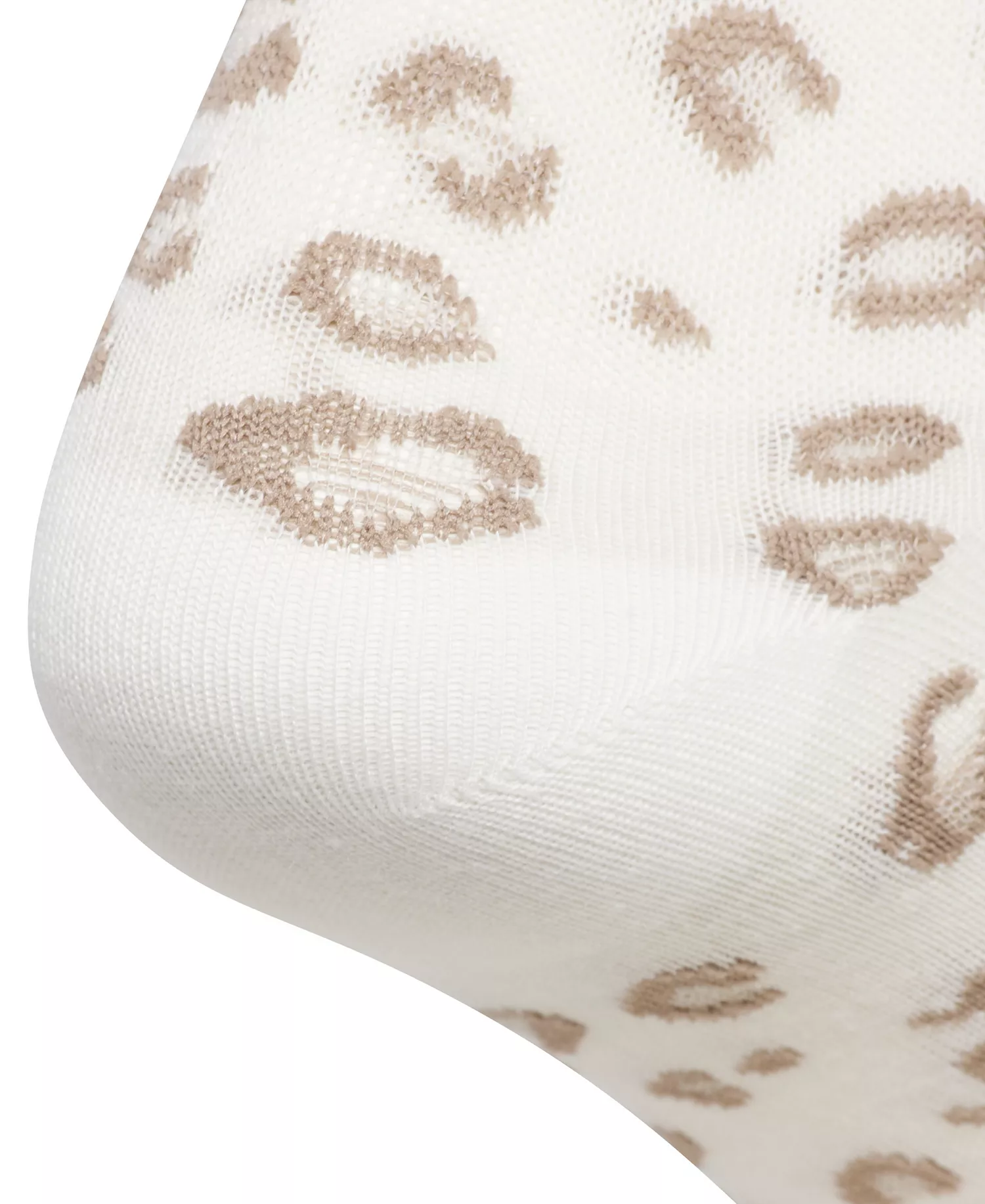 Women's Leopard Luxe Quarter High Socks, 3-Pack - Off White/wonder Alumina Grey/chalky Brown - 5-10