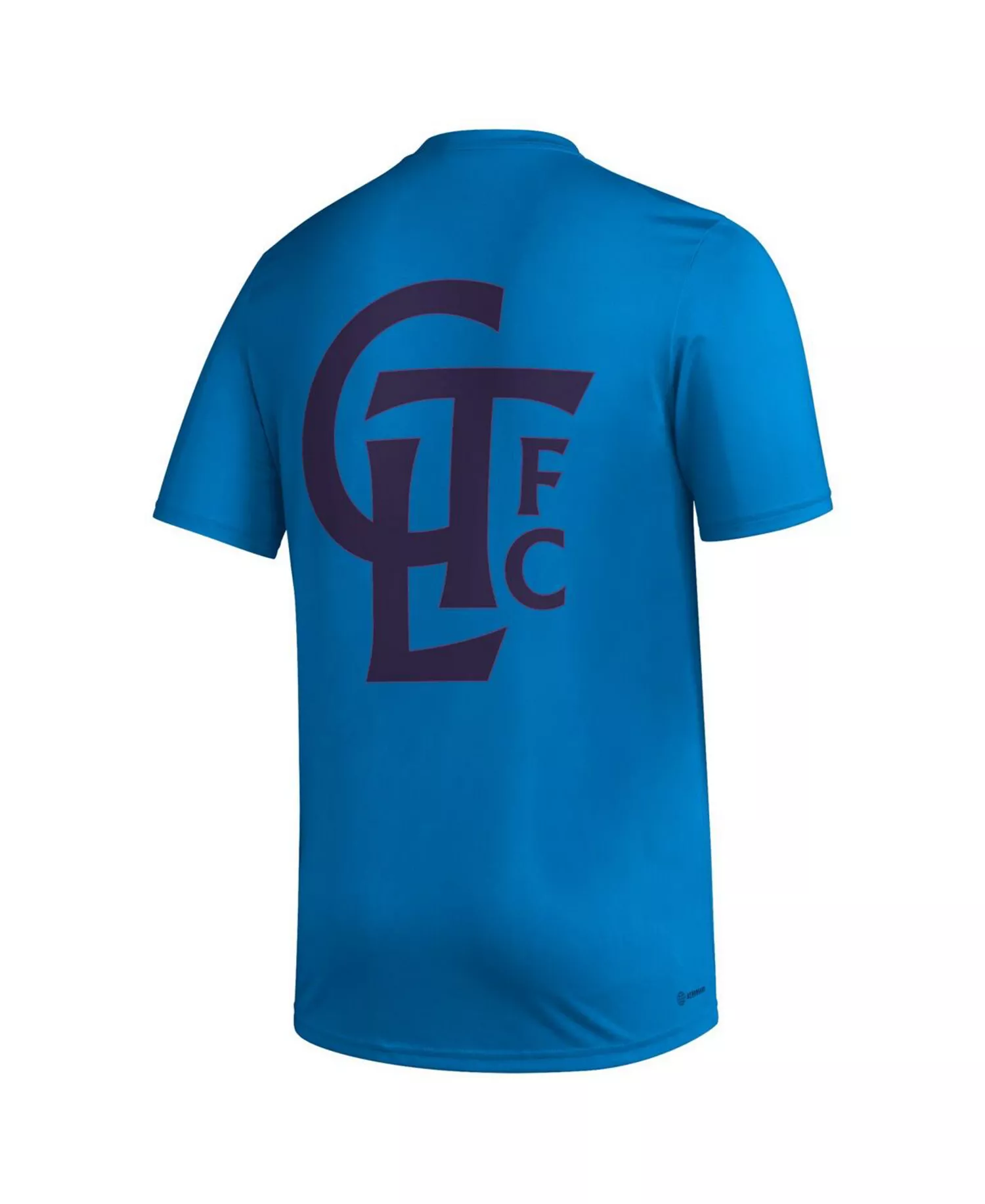 Men's Blue Charlotte FC Team Jersey Hook AEROREADY T-shirt - Blue - L