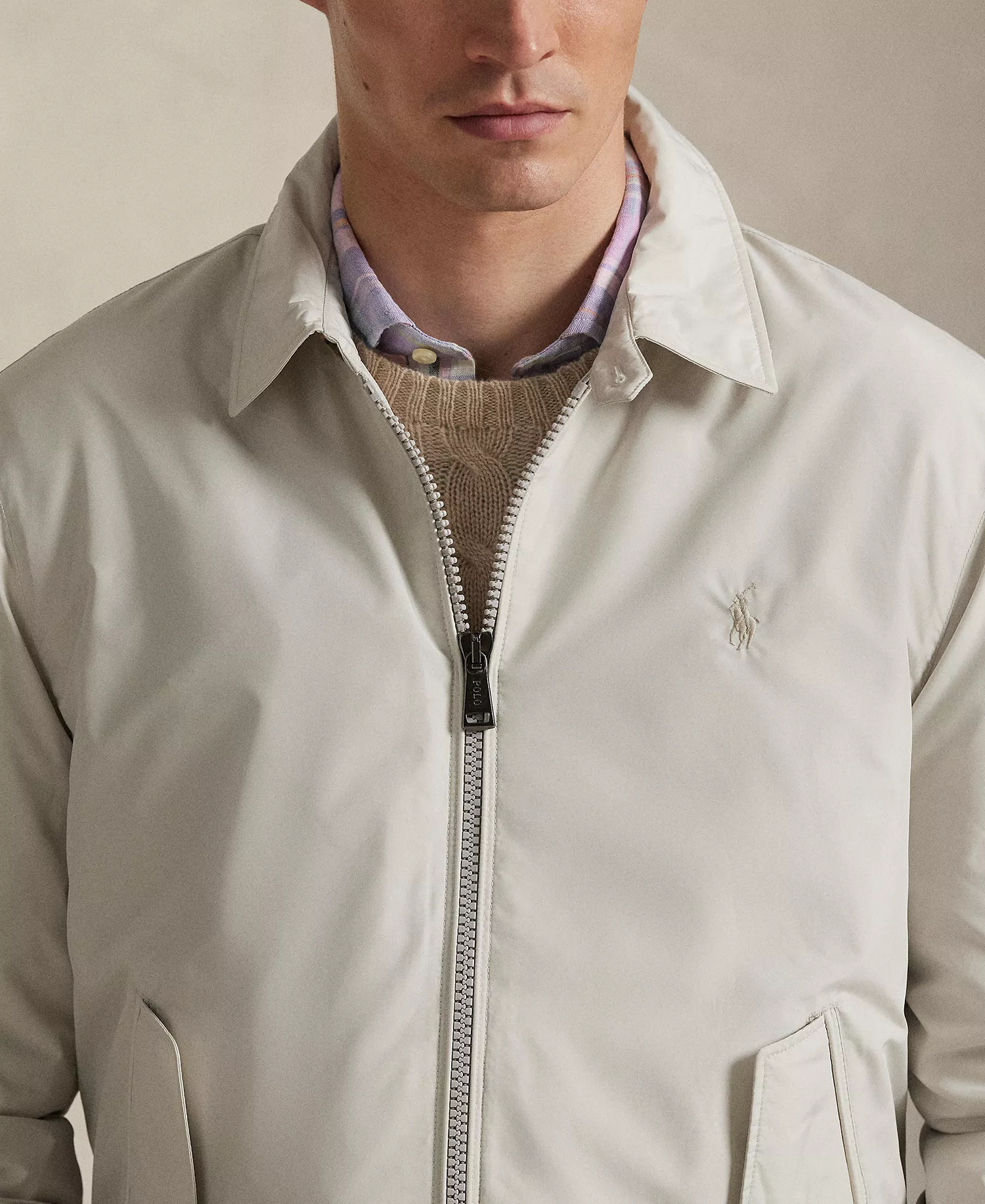 Men's Southland Packable Jacket - Dove Beige - 2XL