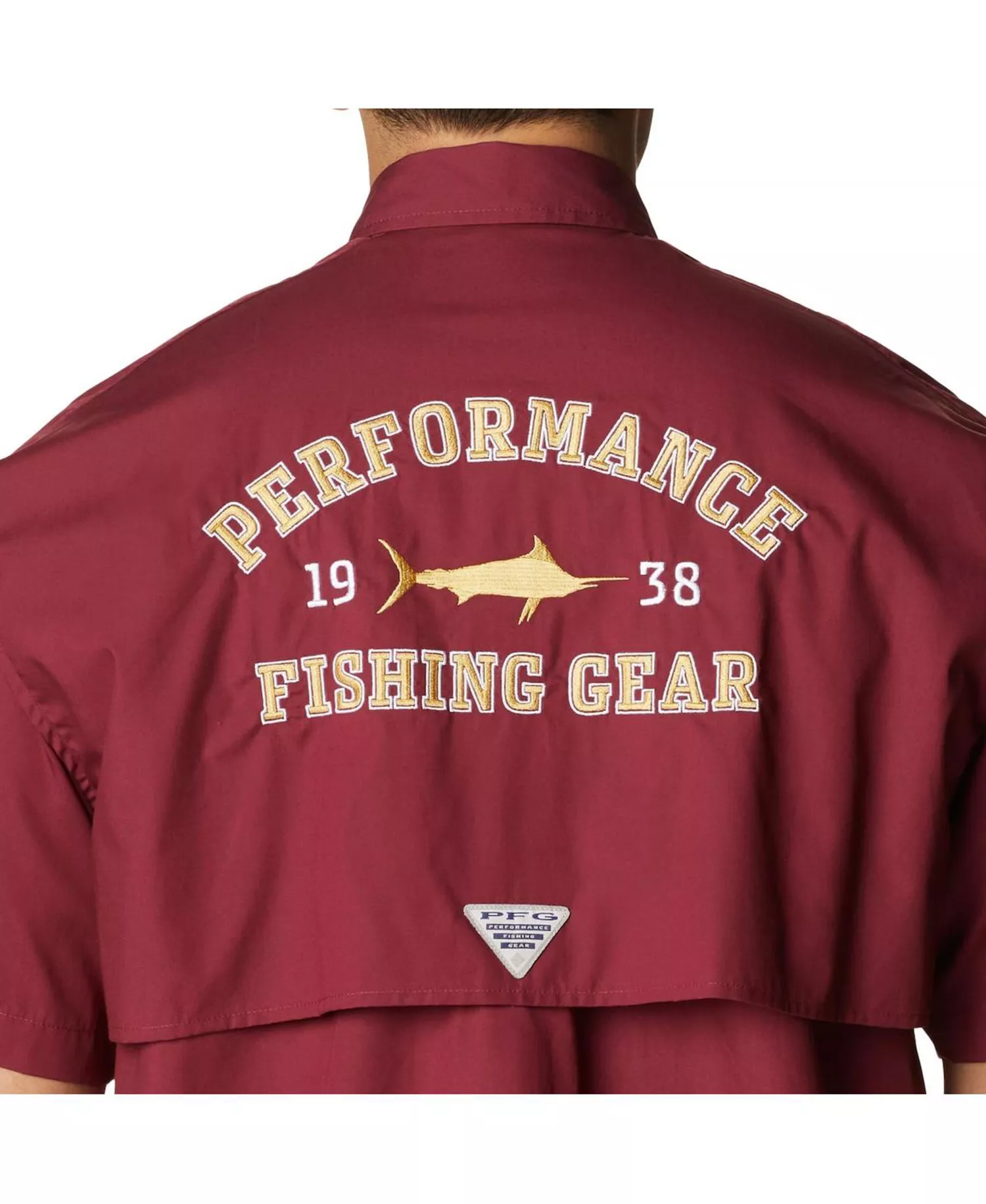 Men's Garnet Florida State Seminoles Bonehead Button-Up Shirt - Garnet - L