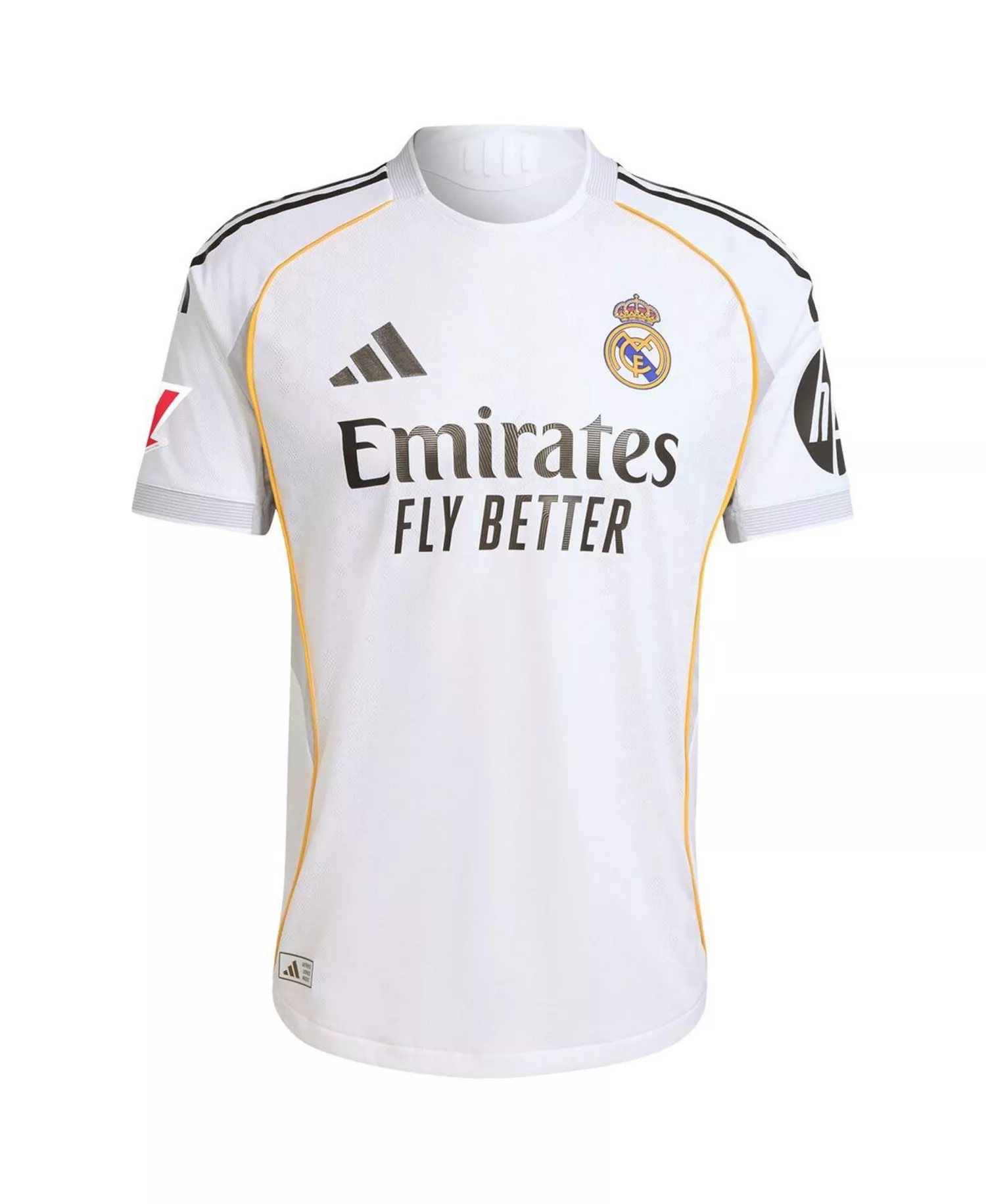Men's Kylian Mbappé White Real Madrid 2025/26 Home Authentic Player Jersey - White - 2XL