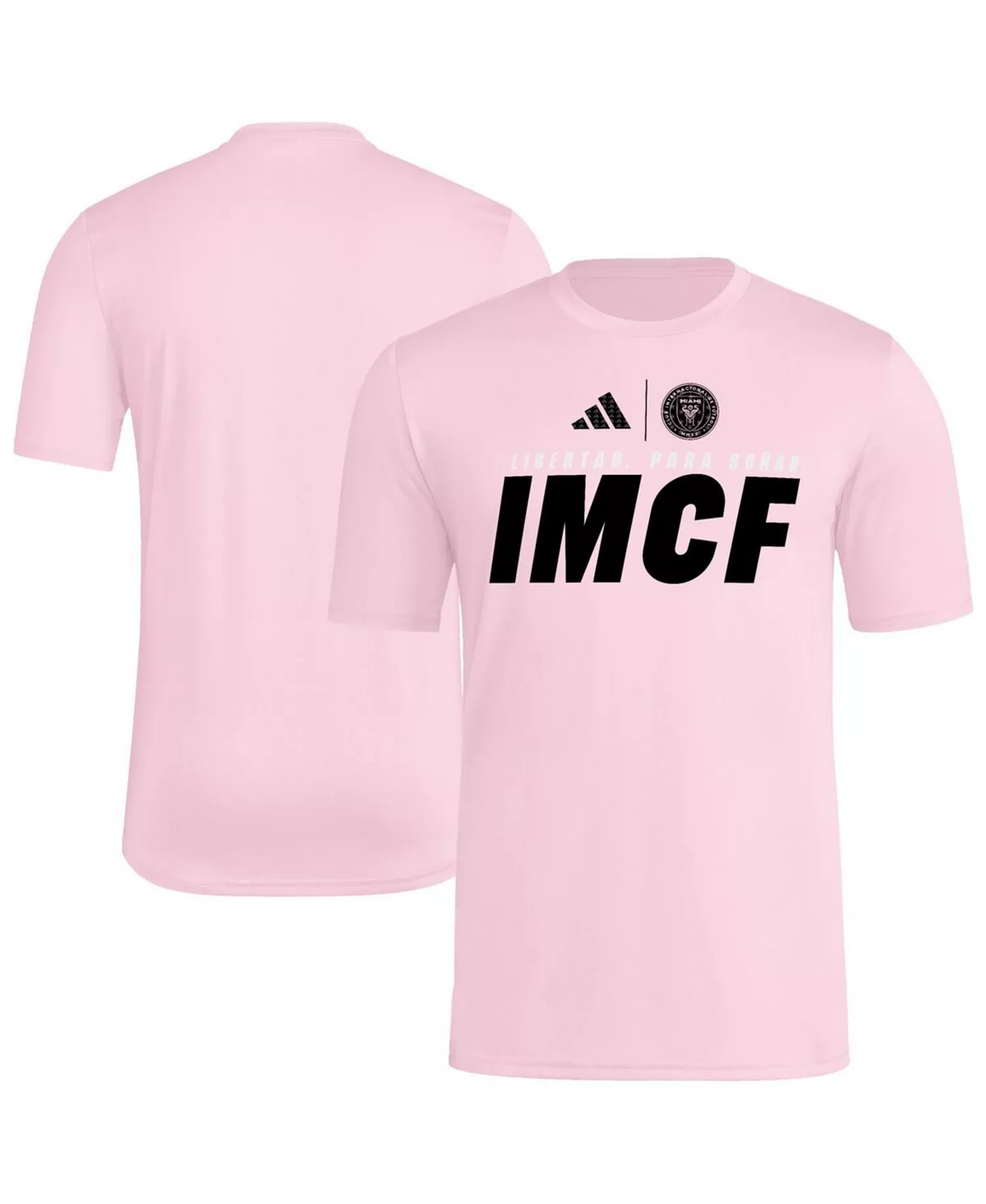 Men's Light Pink Inter Miami CF 2025 Club World Cup Pre-Game T-Shirt - Light Pink - 2XL
